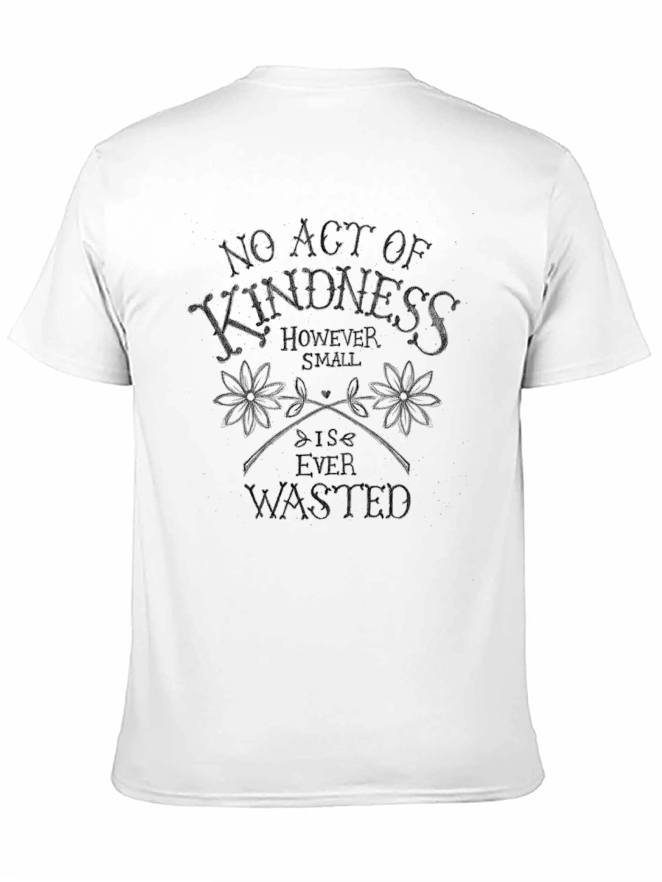 Black Kindness Graphic T-Shirt view 11