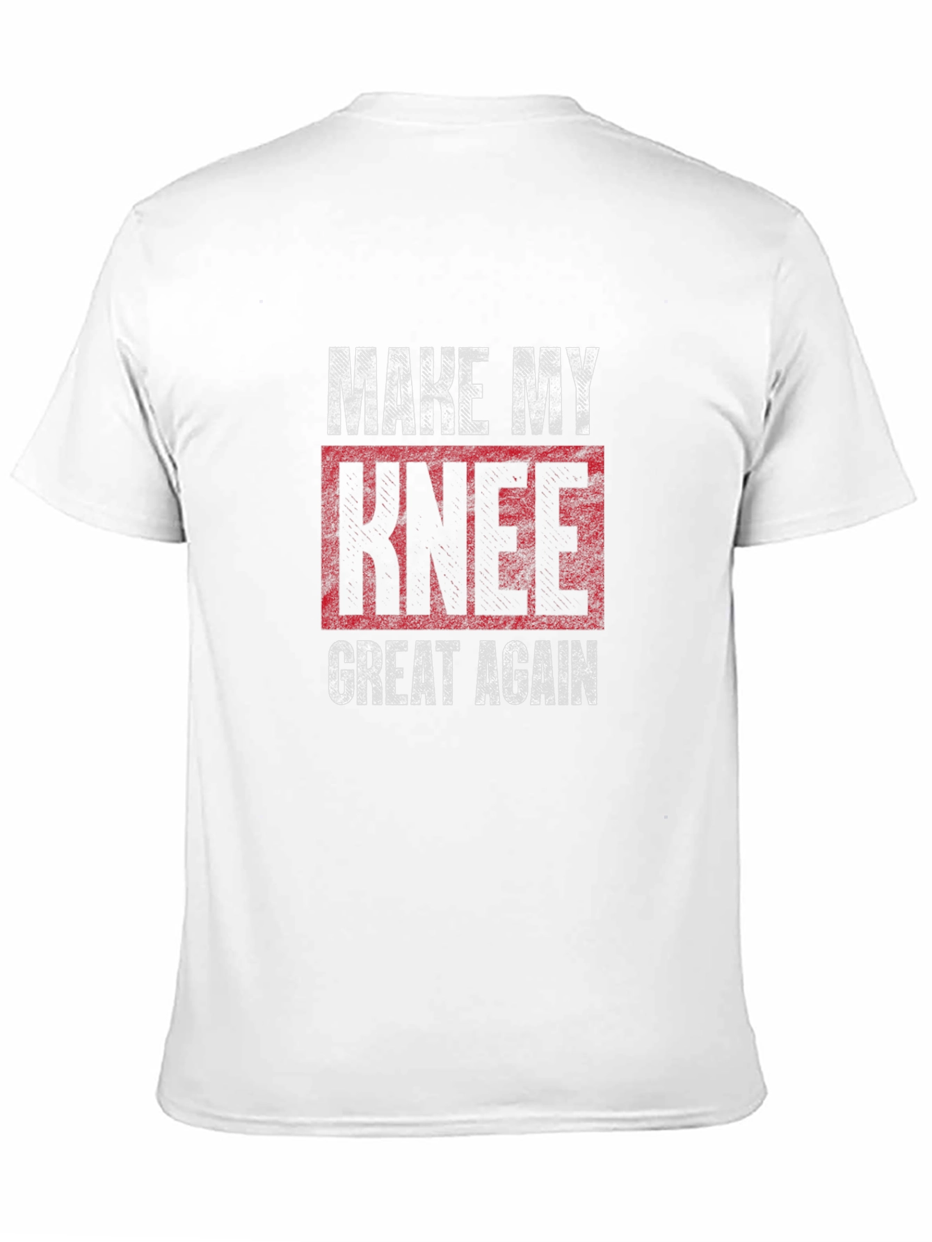 Black Make My Knee Great Again T-Shirt view 11