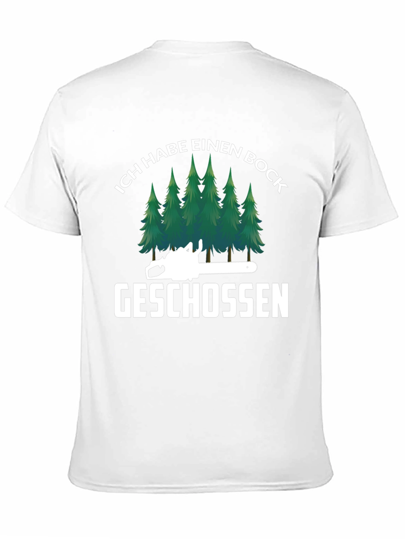 Ich Habe Einen Bock Geschossen T-Shirt - 11