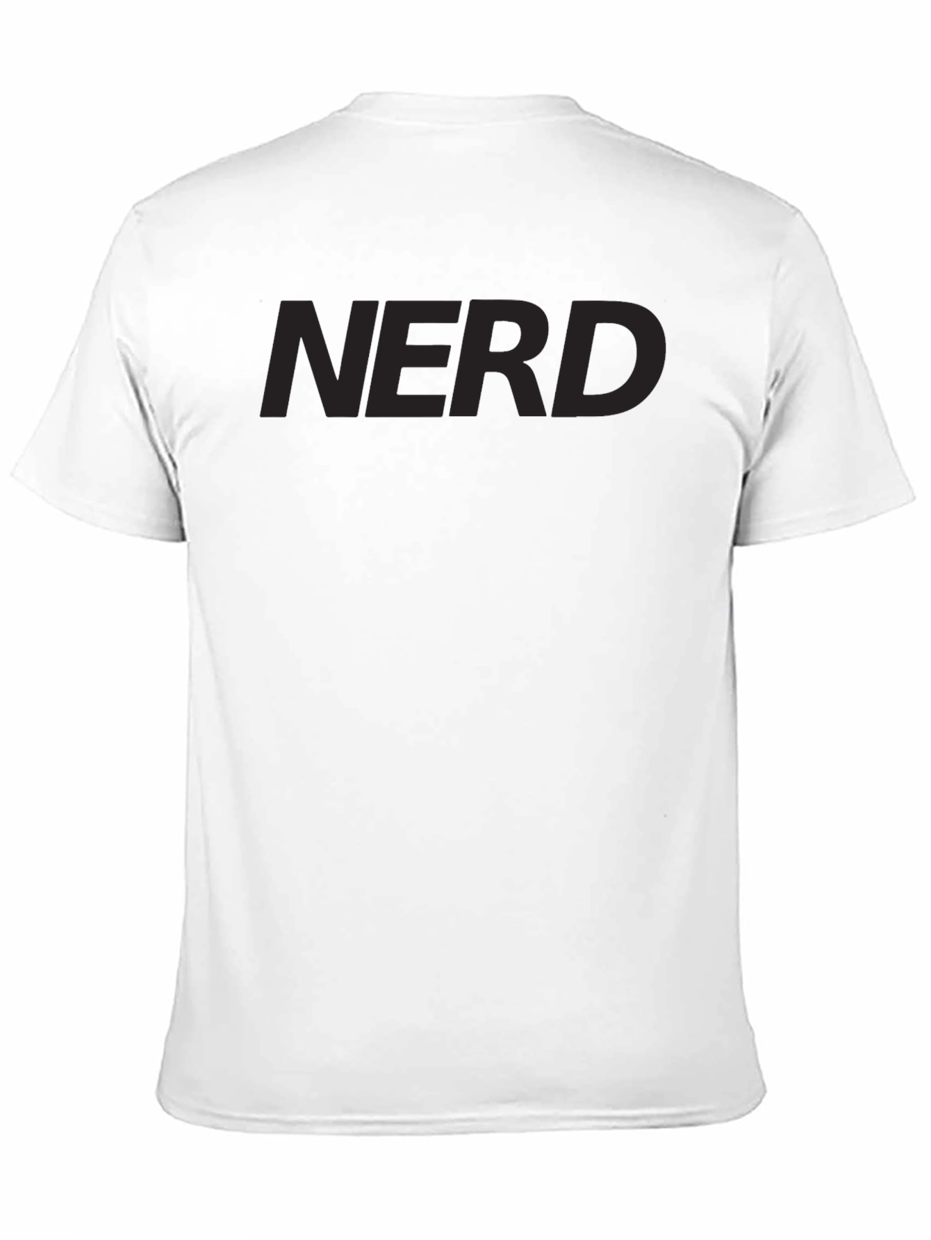 Black Nerd Tee - Classic Style view 11