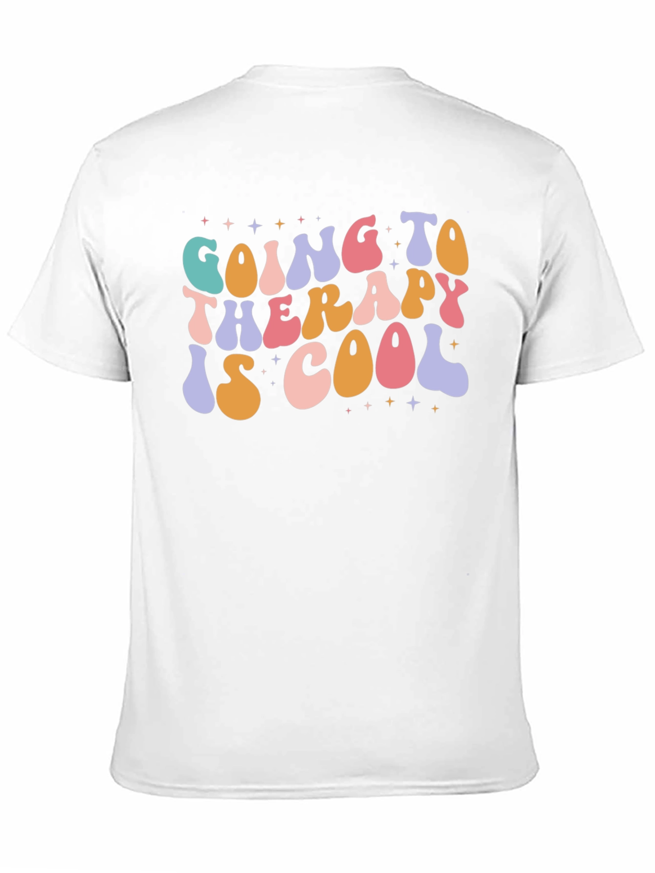 Black Therapy Is Cool Graphic Tee - Stylish Comfort view 11