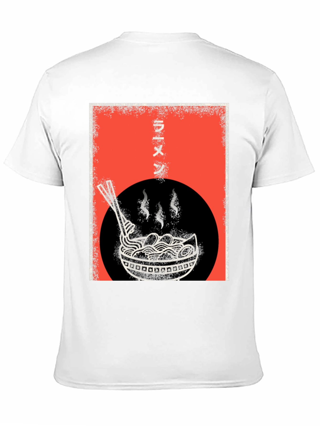 Black Ramen Bowl Graphic Tee - Stylish and Unique T-Shirt view 11