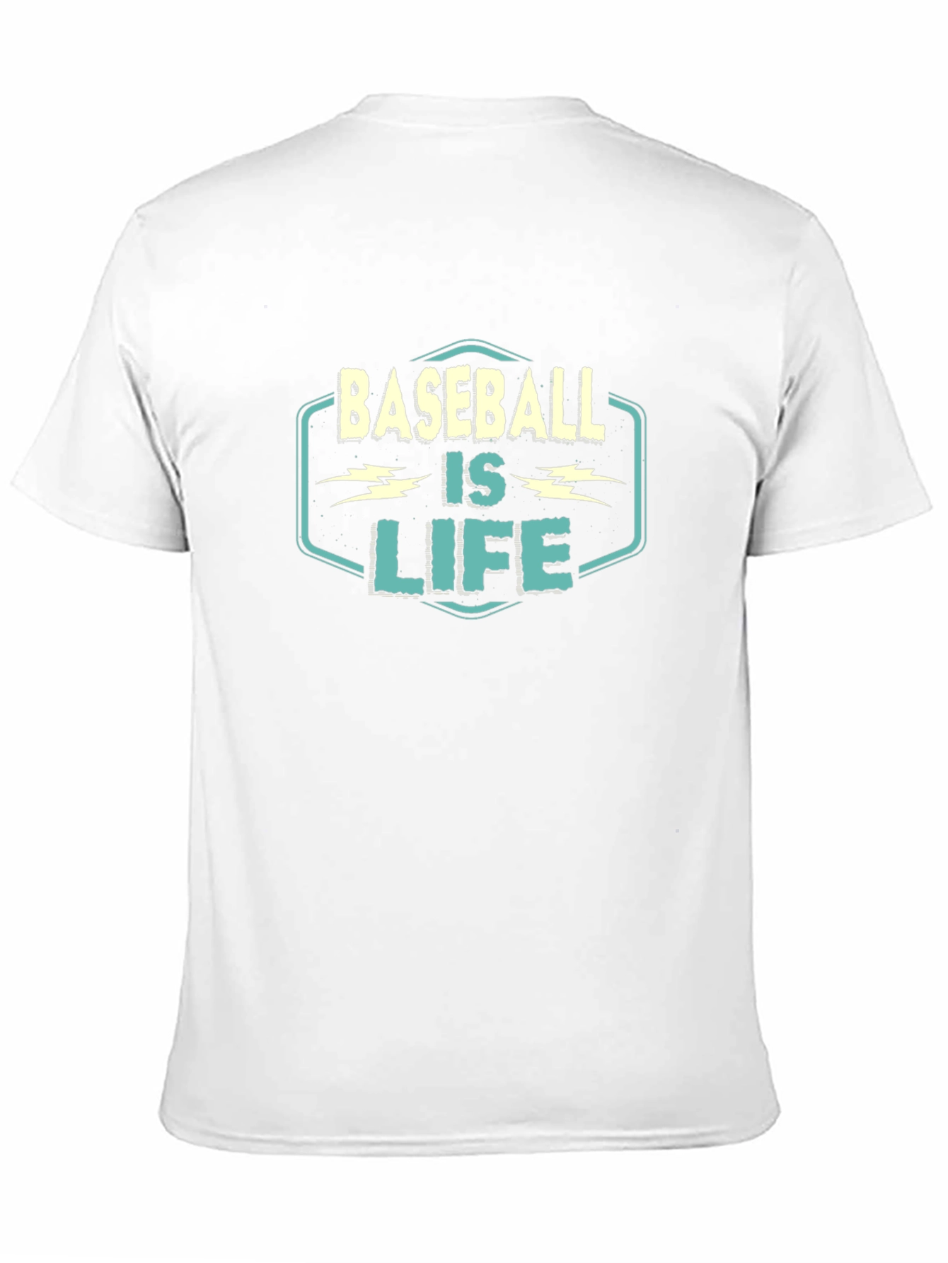 Black Baseball is Life Graphic T-Shirt view 11