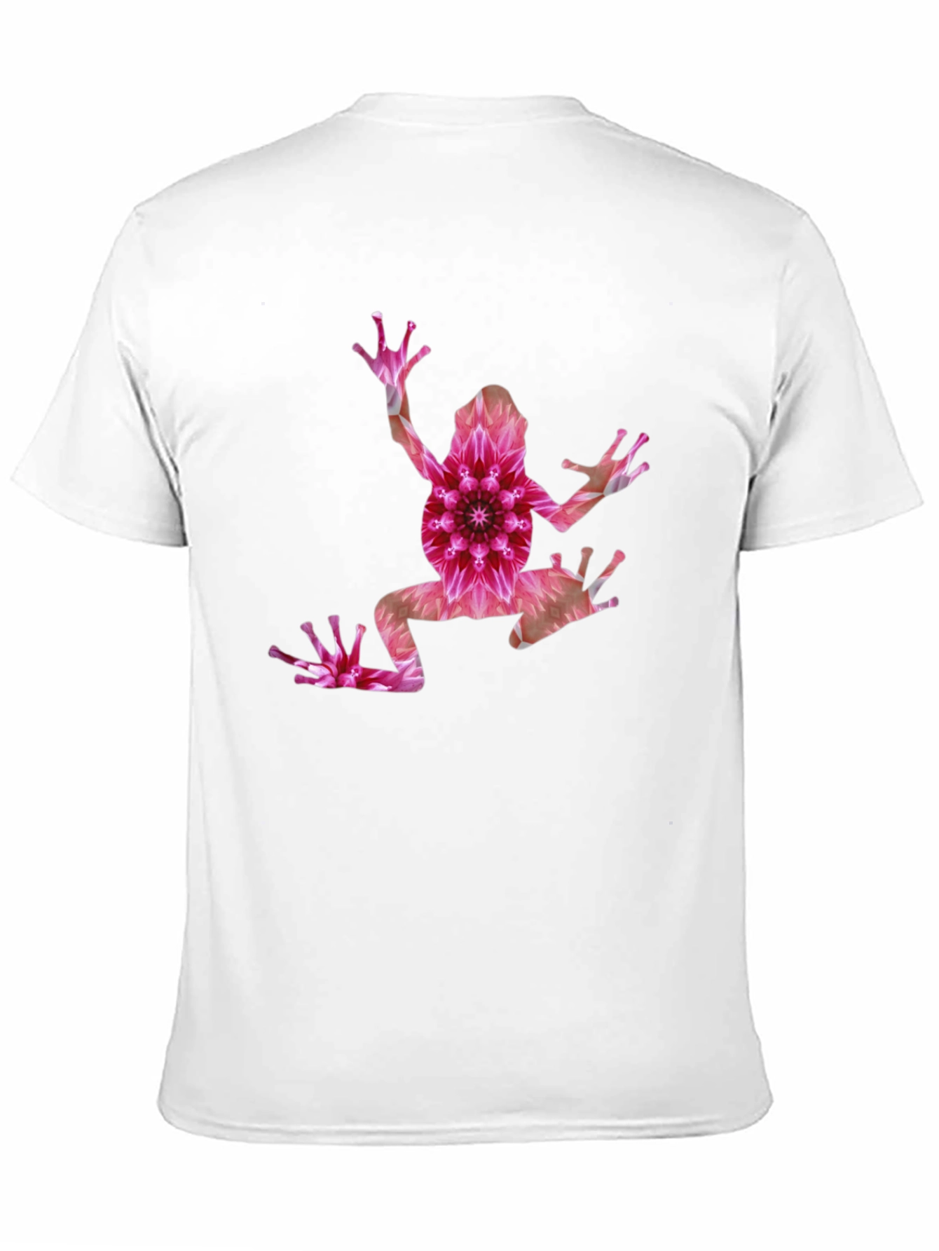Black Floral Frog Graphic T-Shirt - Modern Style view 11