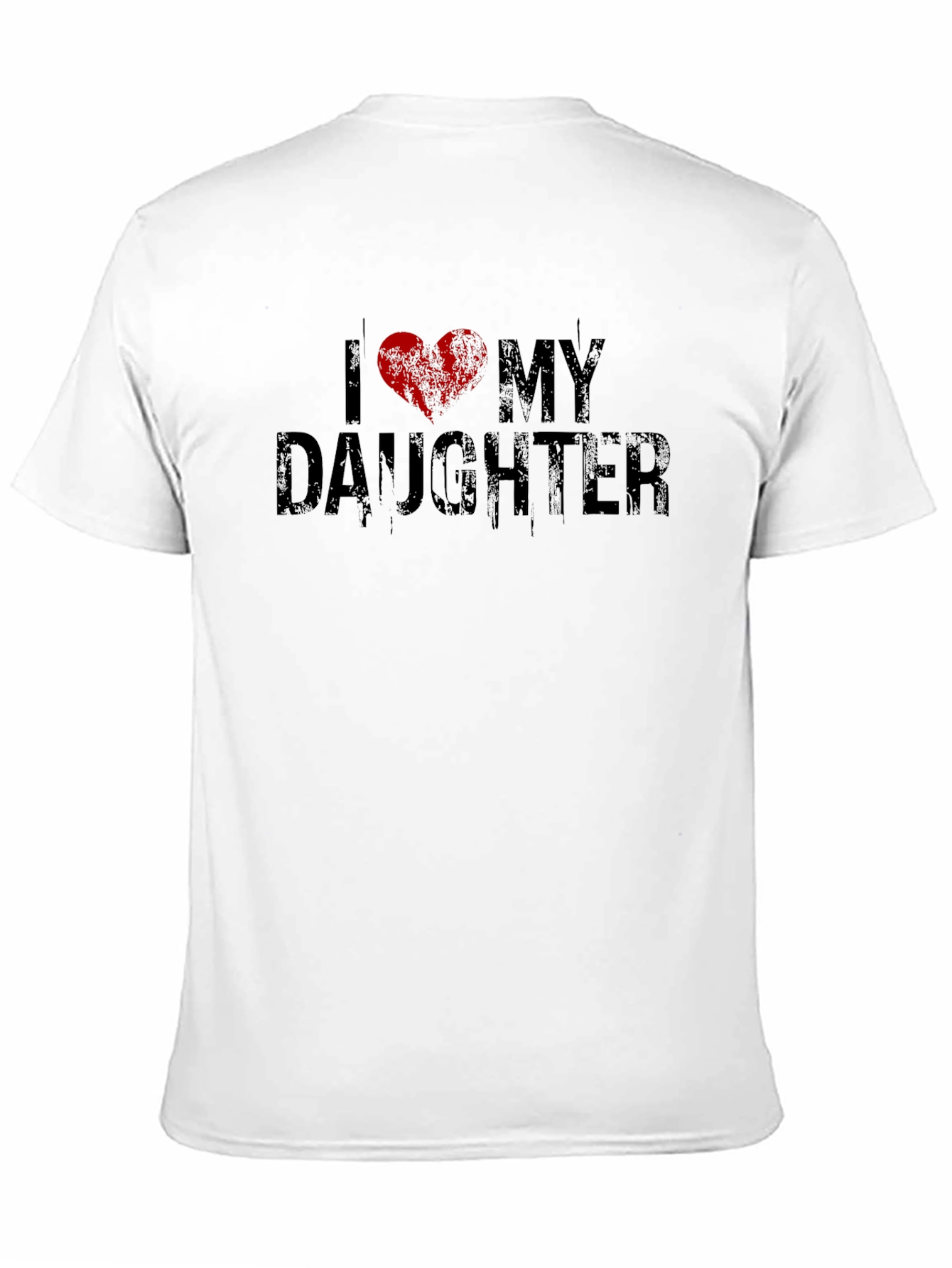 Black I Heart My Daughter Graphic Tee view 11