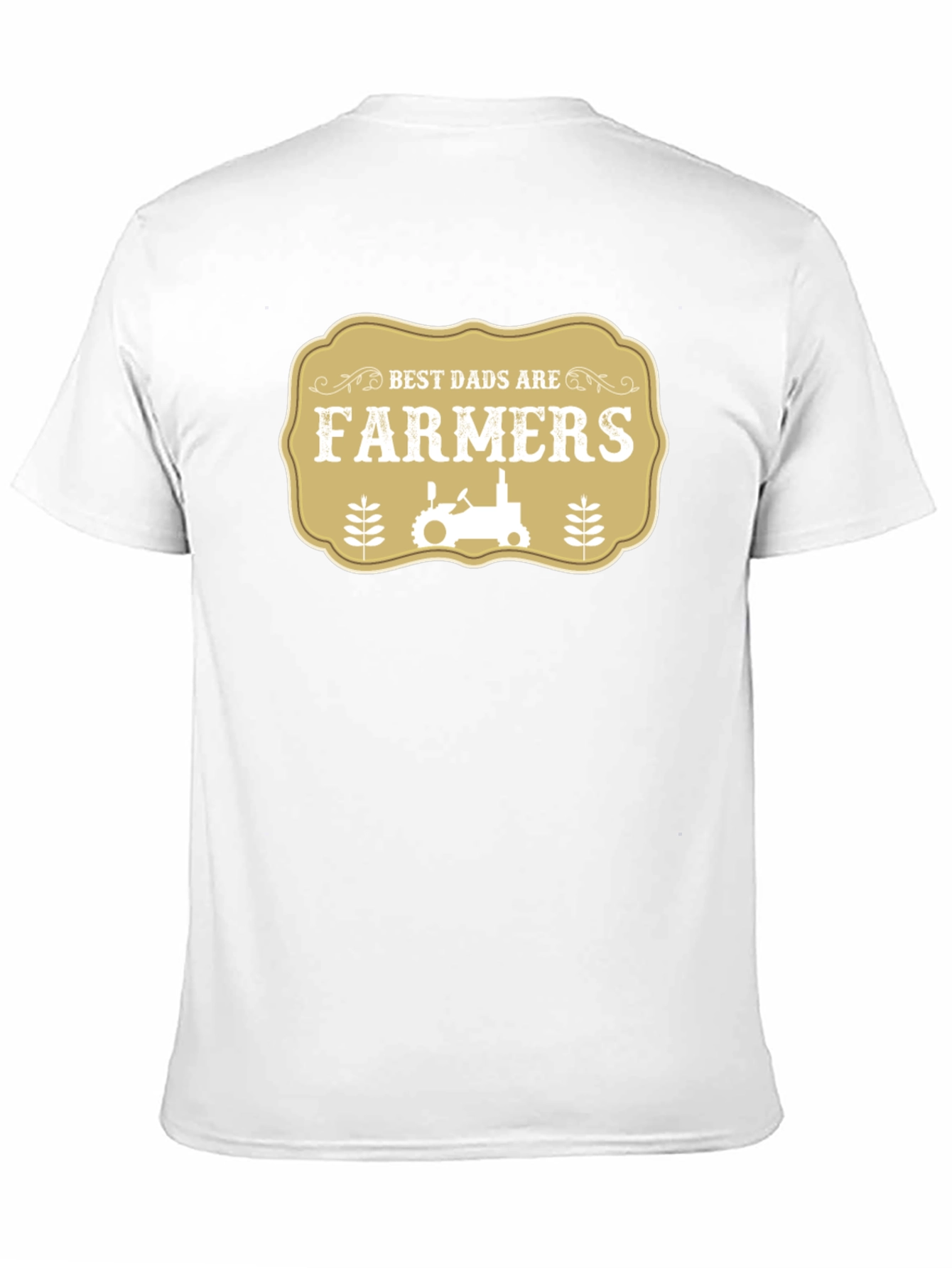 Best Dads Are Farmers Black T-Shirt - 11
