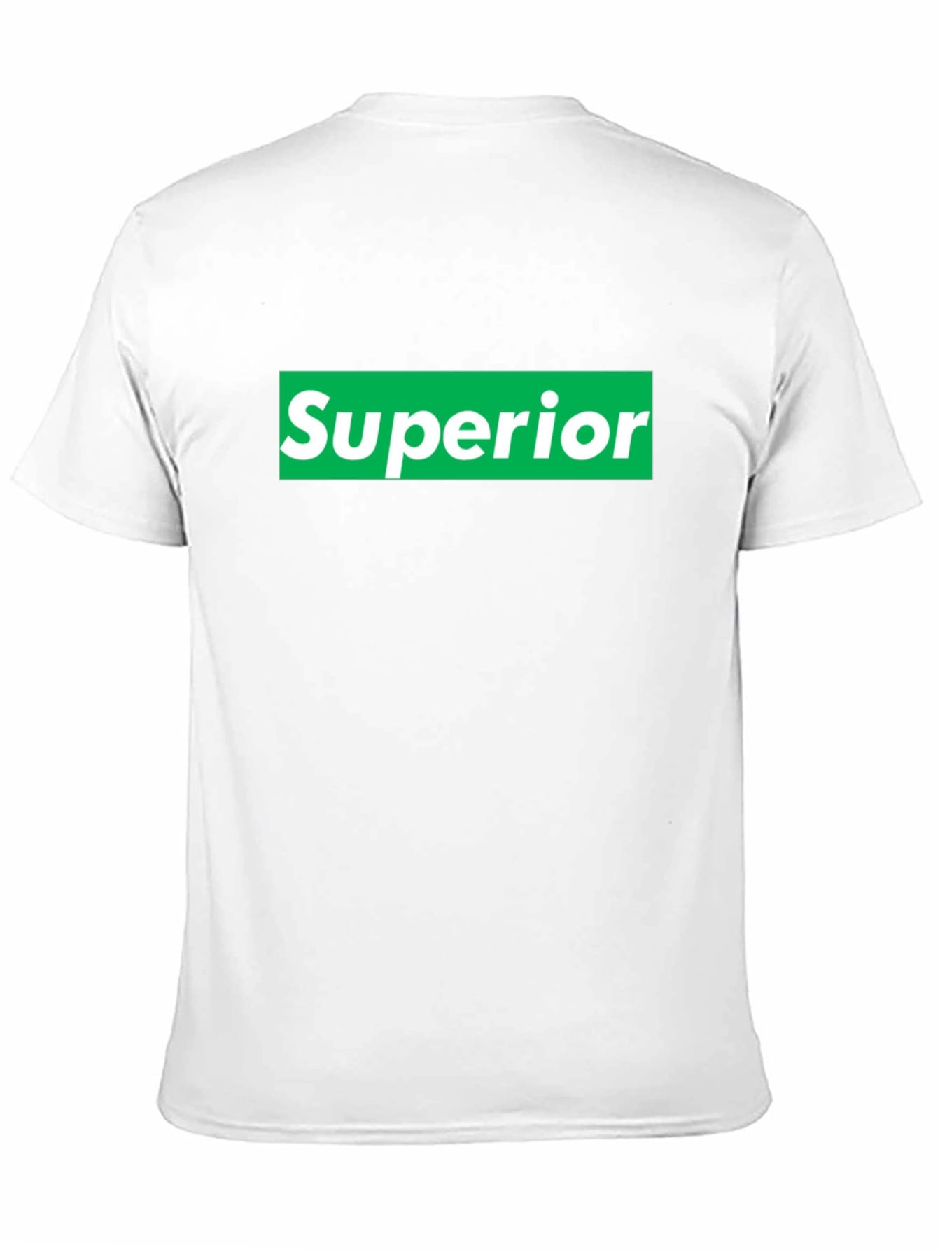 Black Superior Graphic Tee - Bold Statement T-Shirt view 11