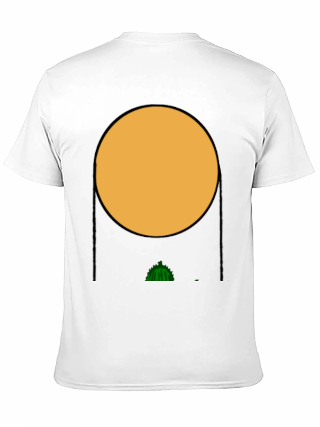 Black Abstract Graphic Print Black Crew Neck T-Shirt view 11