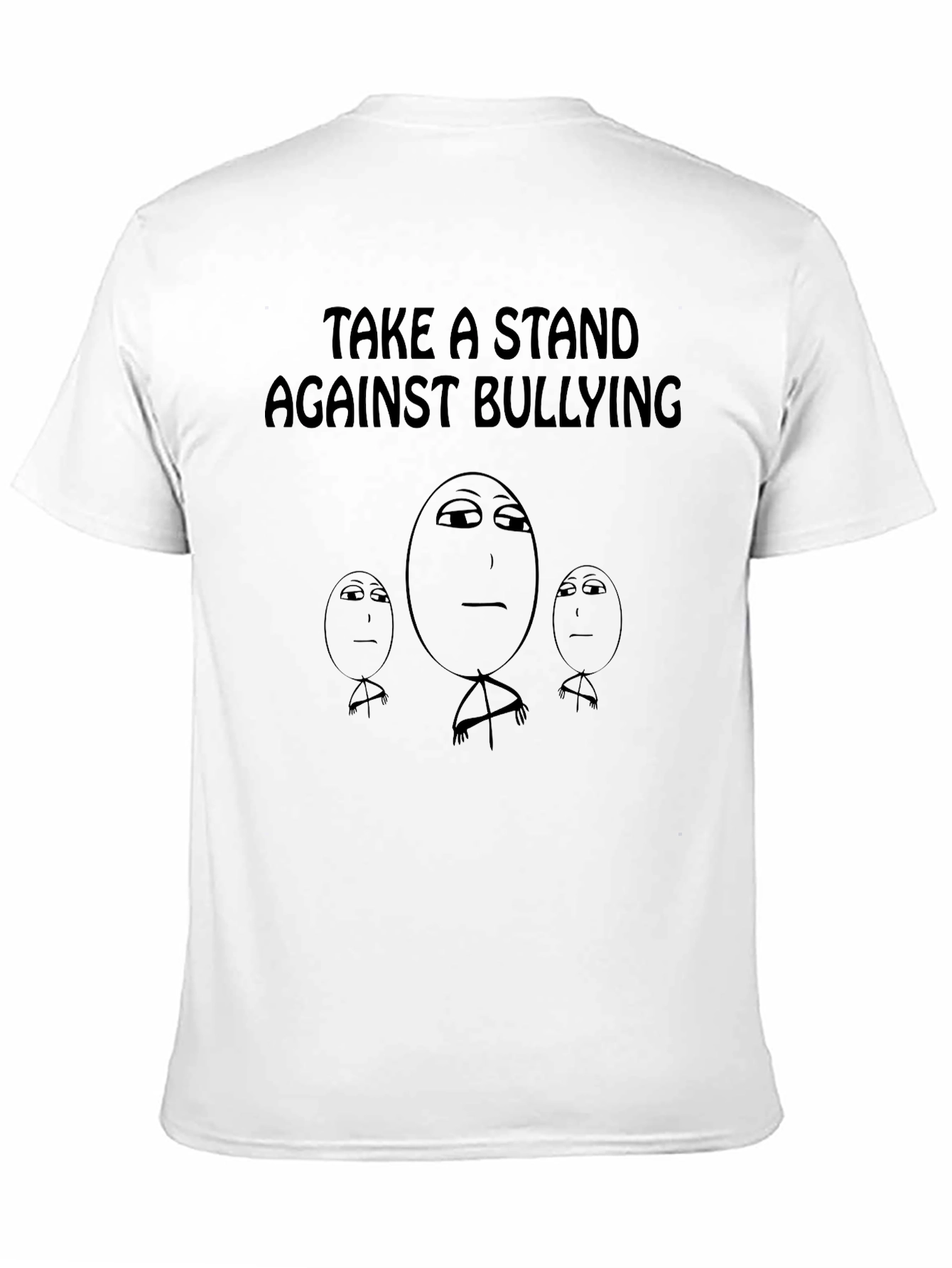 Black Take a Stand Against Bullying Tee view 11