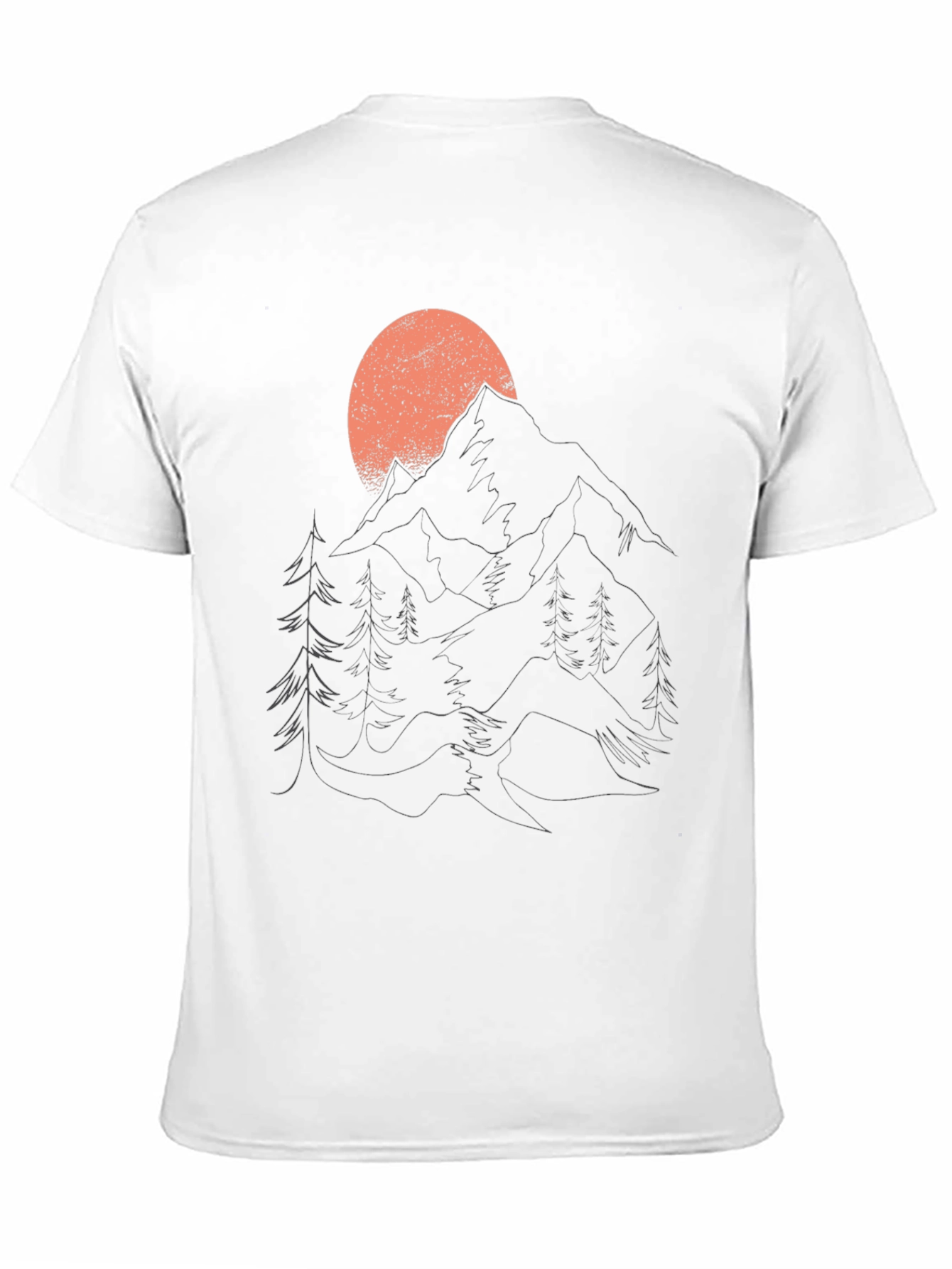 Black Mountain Sunset Graphic Tee - Nature Inspired Comfort view 11