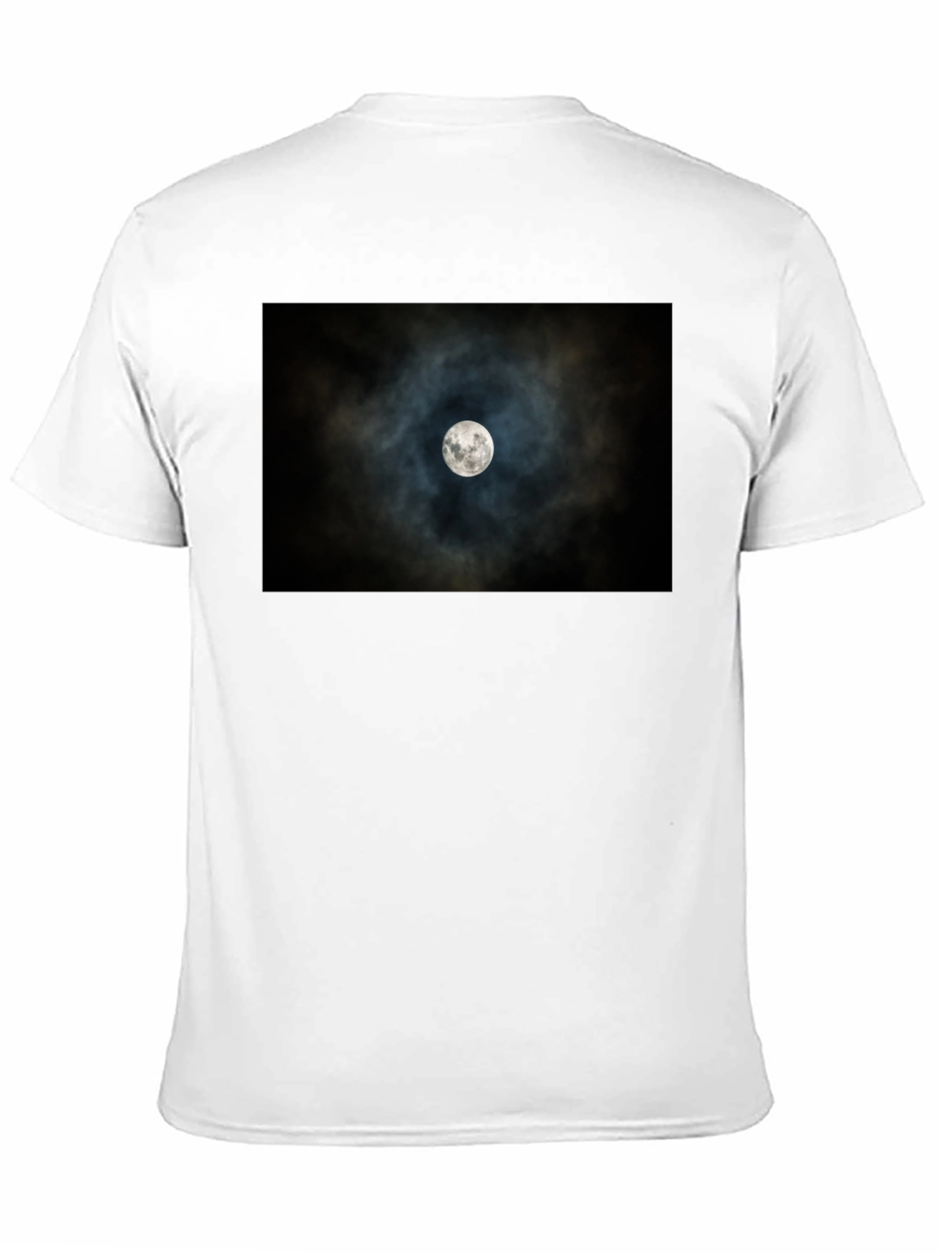 Black Lunar Eclipse Black Tee - Celestial Style view 11