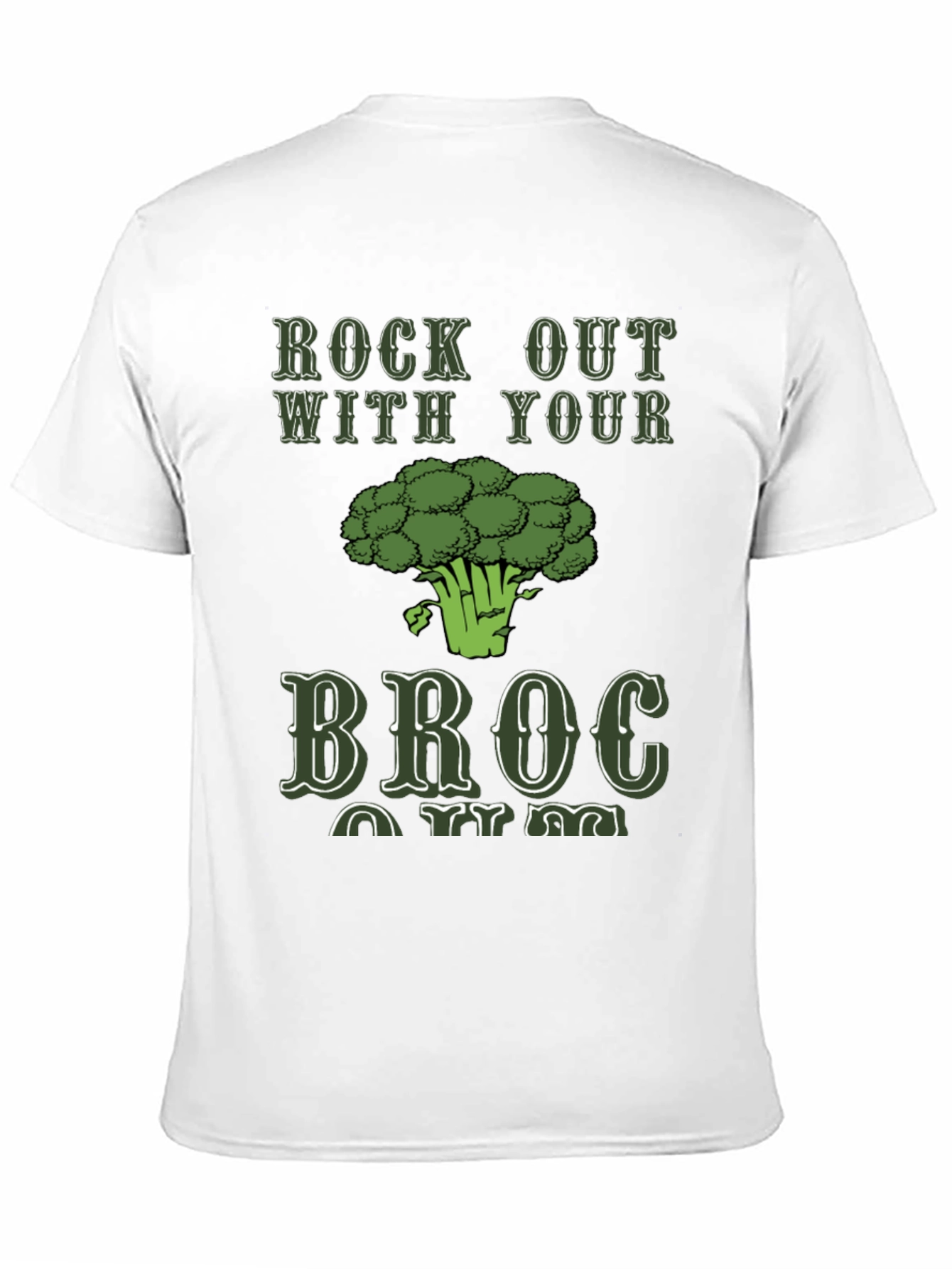 Black Rock Out With Your Broc T-Shirt view 11