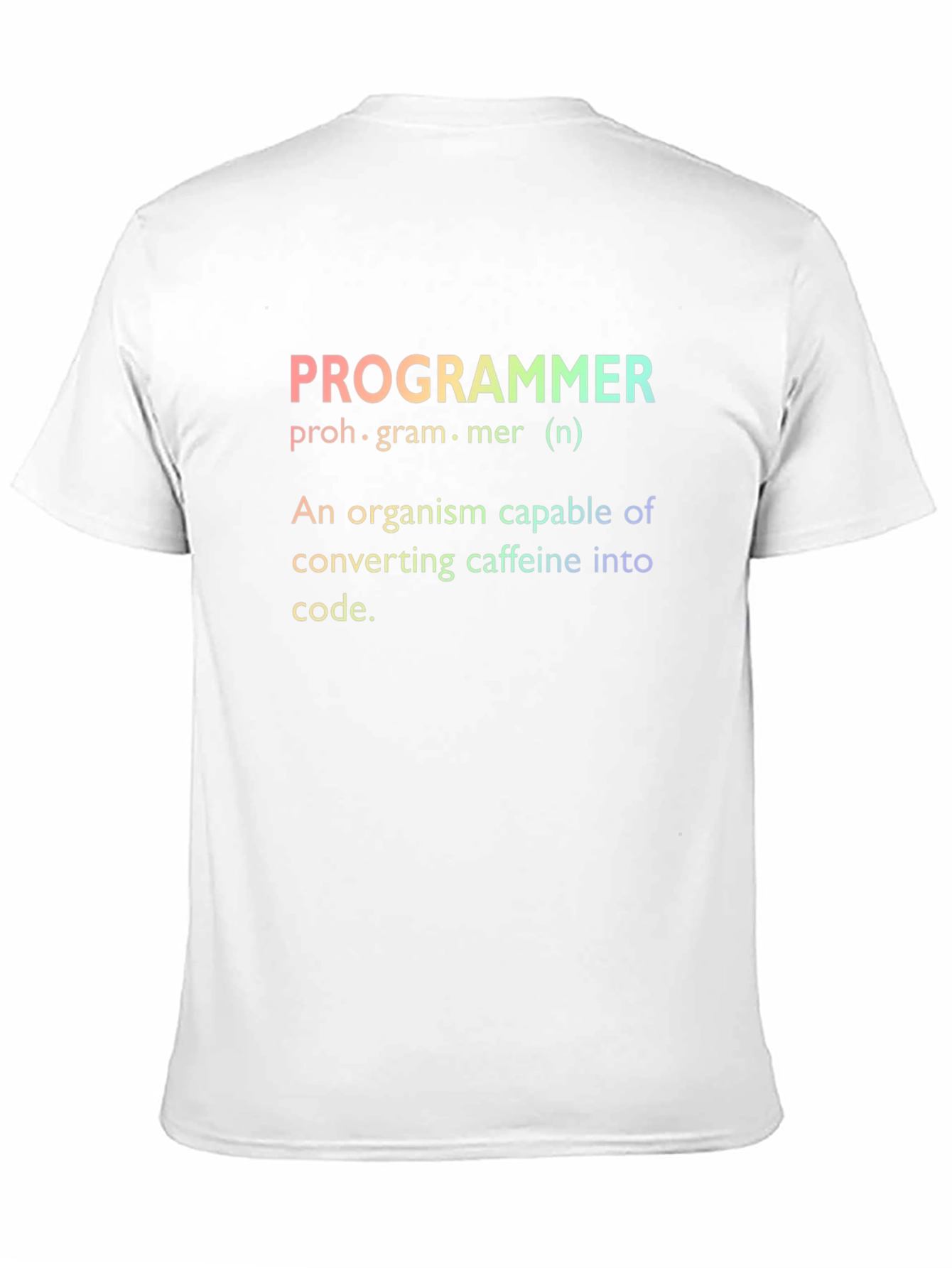 Black Programmer Definition T-Shirt view 11