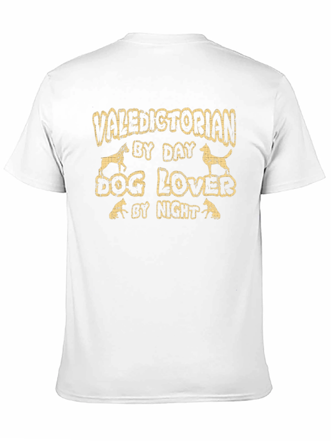 Black Valedictorian Dog Lover T-Shirt view 11