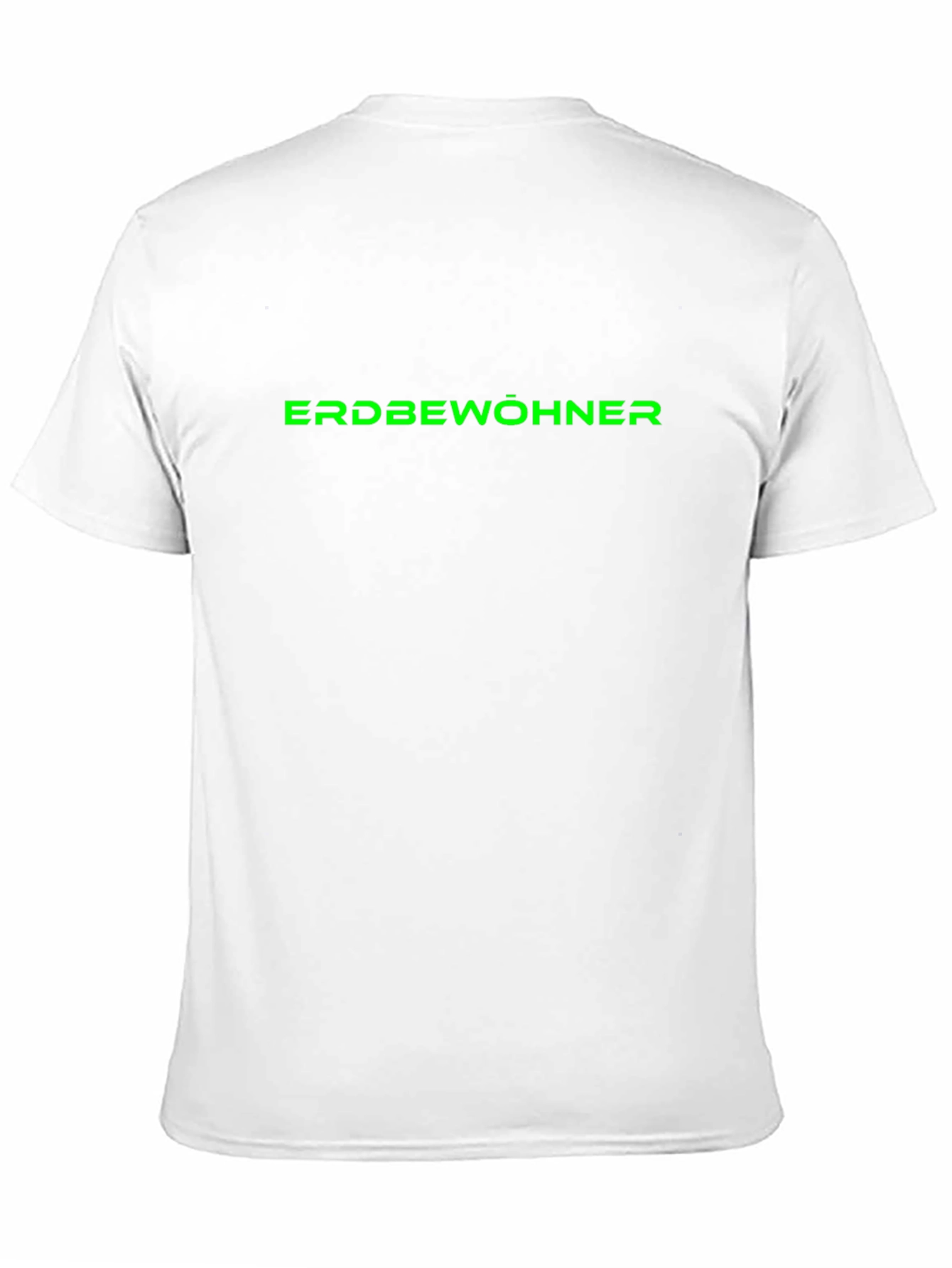 Black ERDBEWOHNER Graphic Tee - Black Cotton T-Shirt view 11