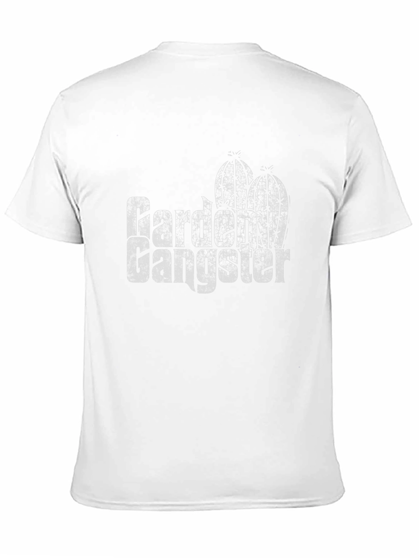 Black Garden Gangster Cactus Graphic Tee view 11