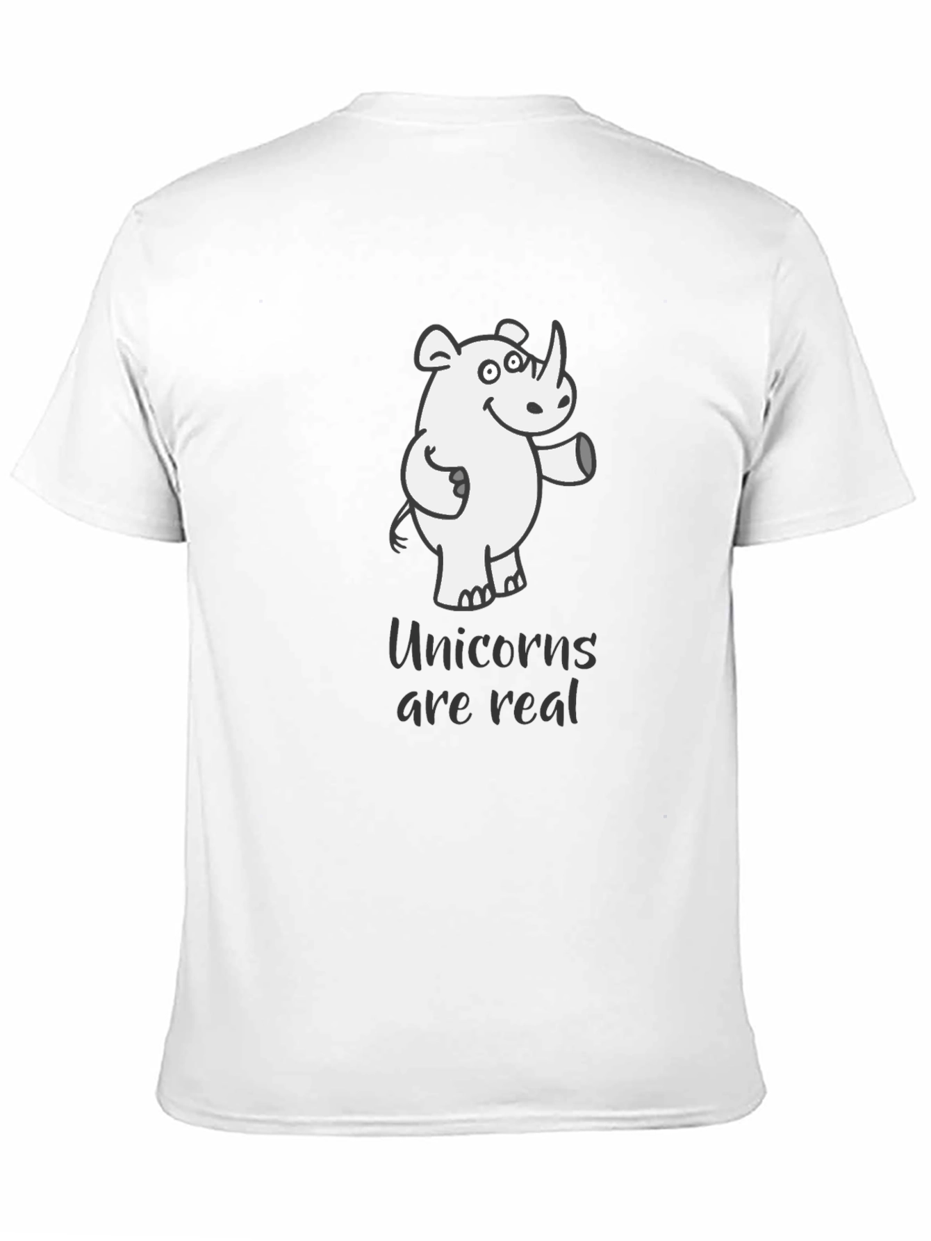Black Unicorns Are Real Graphic T-Shirt view 11