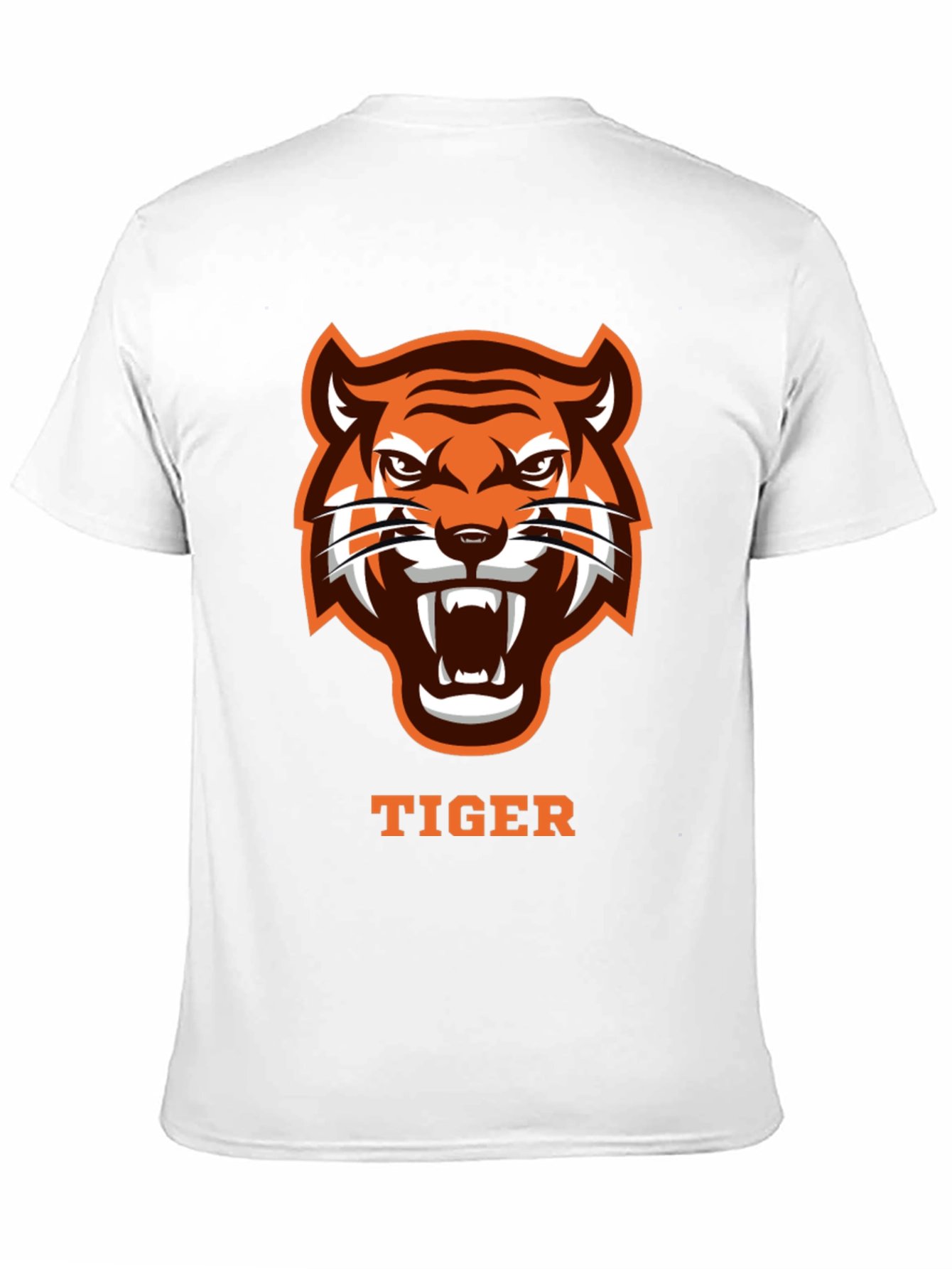 Black Roaring Tiger Graphic Tee - Bold Design view 11