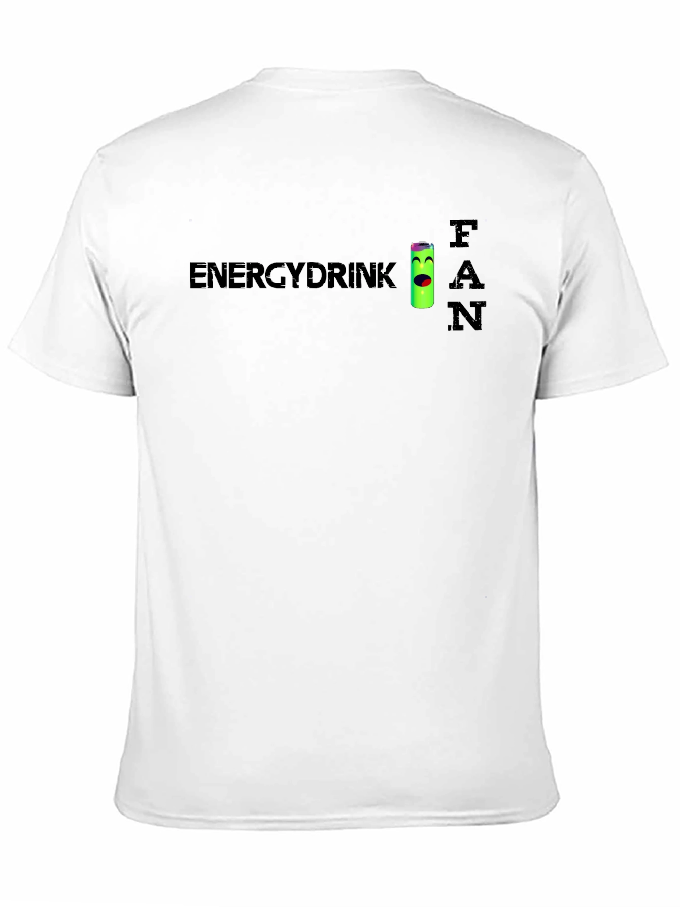 Black Energy Drink Fan T-Shirt - Novelty Tee view 11