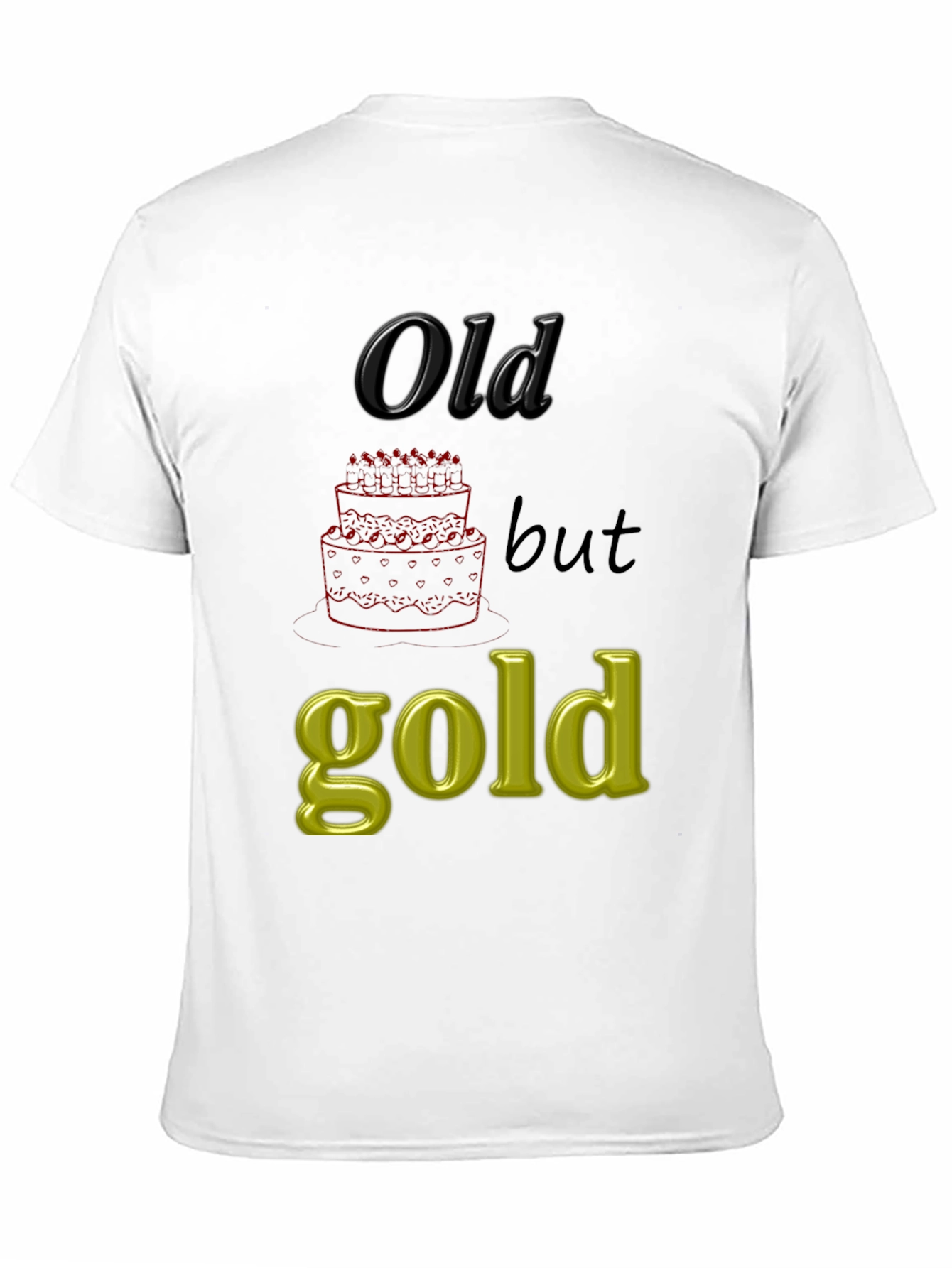 Black Old but Gold Graphic Tee view 11