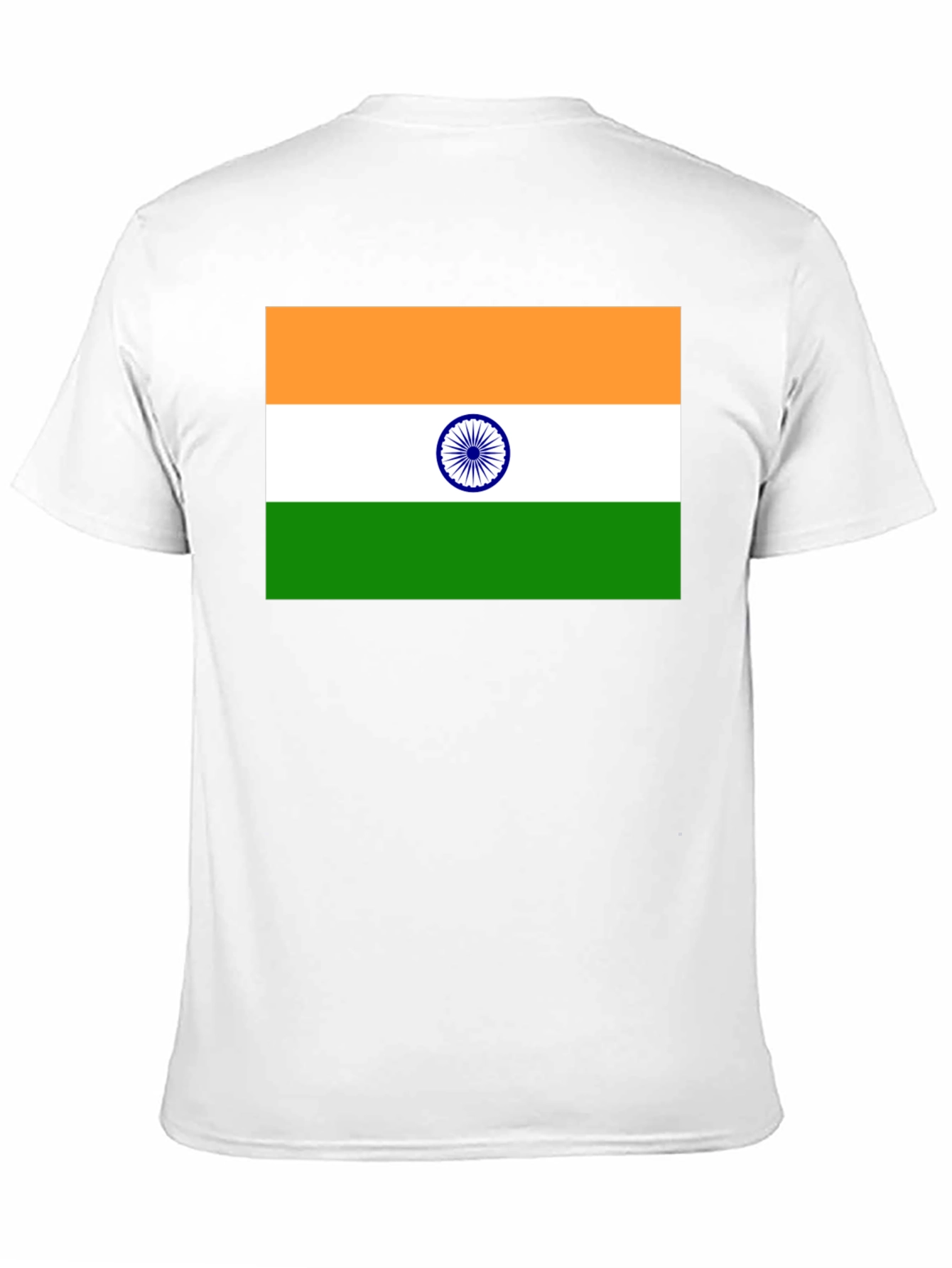 Black India Flag T-Shirt - Patriot Pride view 11