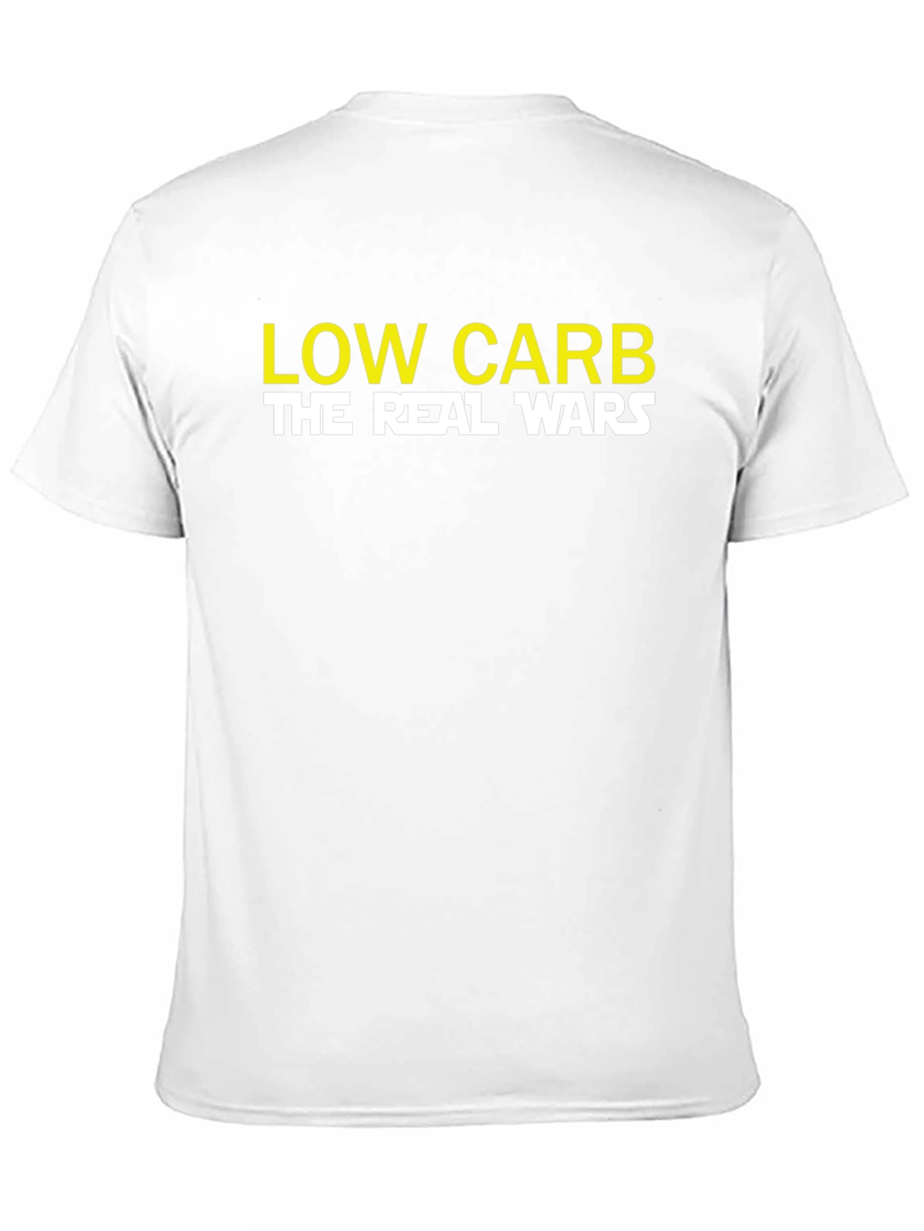 Black Low Carb The Real Wars Graphic T-Shirt view 11