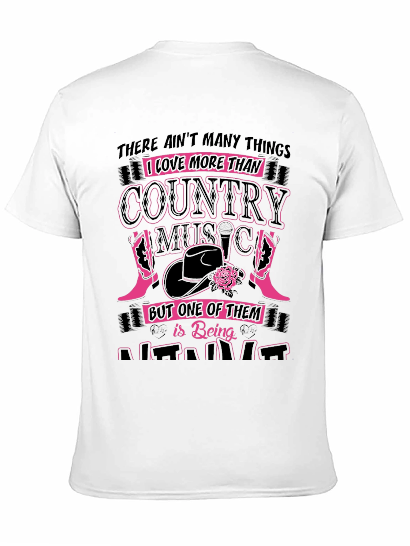 Black Country Music T-Shirt - "There Ain't Many Things" view 11