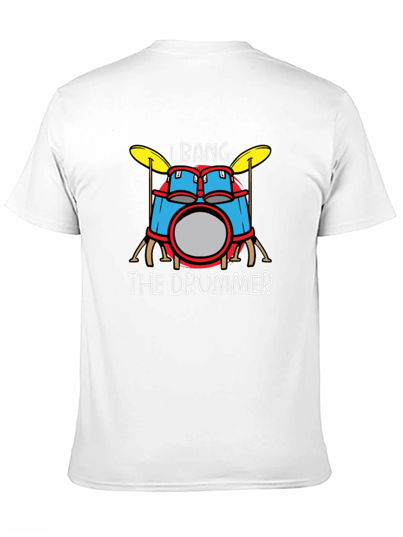 Black I Bang The Drummer Graphic T-Shirt view 11