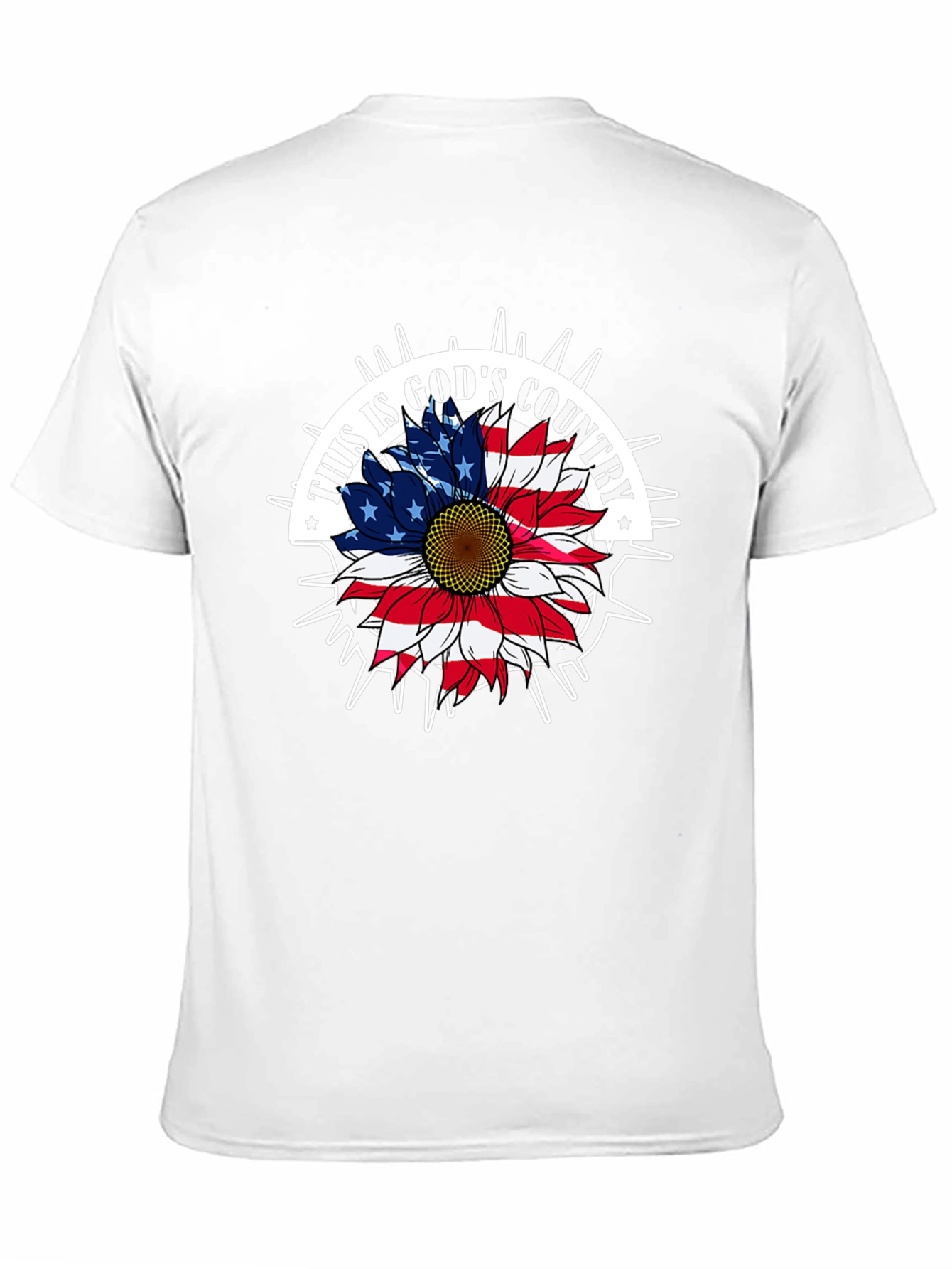 Black This is God's Country Patriotic T-Shirt view 11