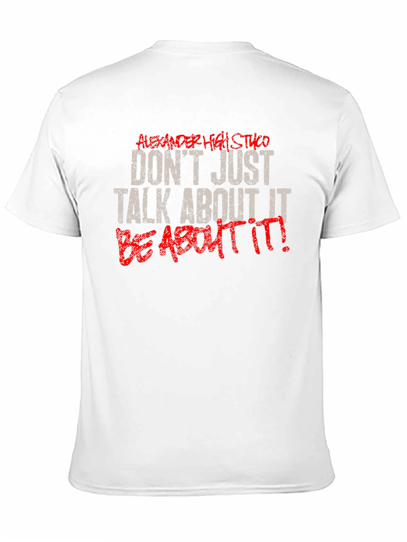 Black Motivational 'Be About It' Black Graphic Tee view 11