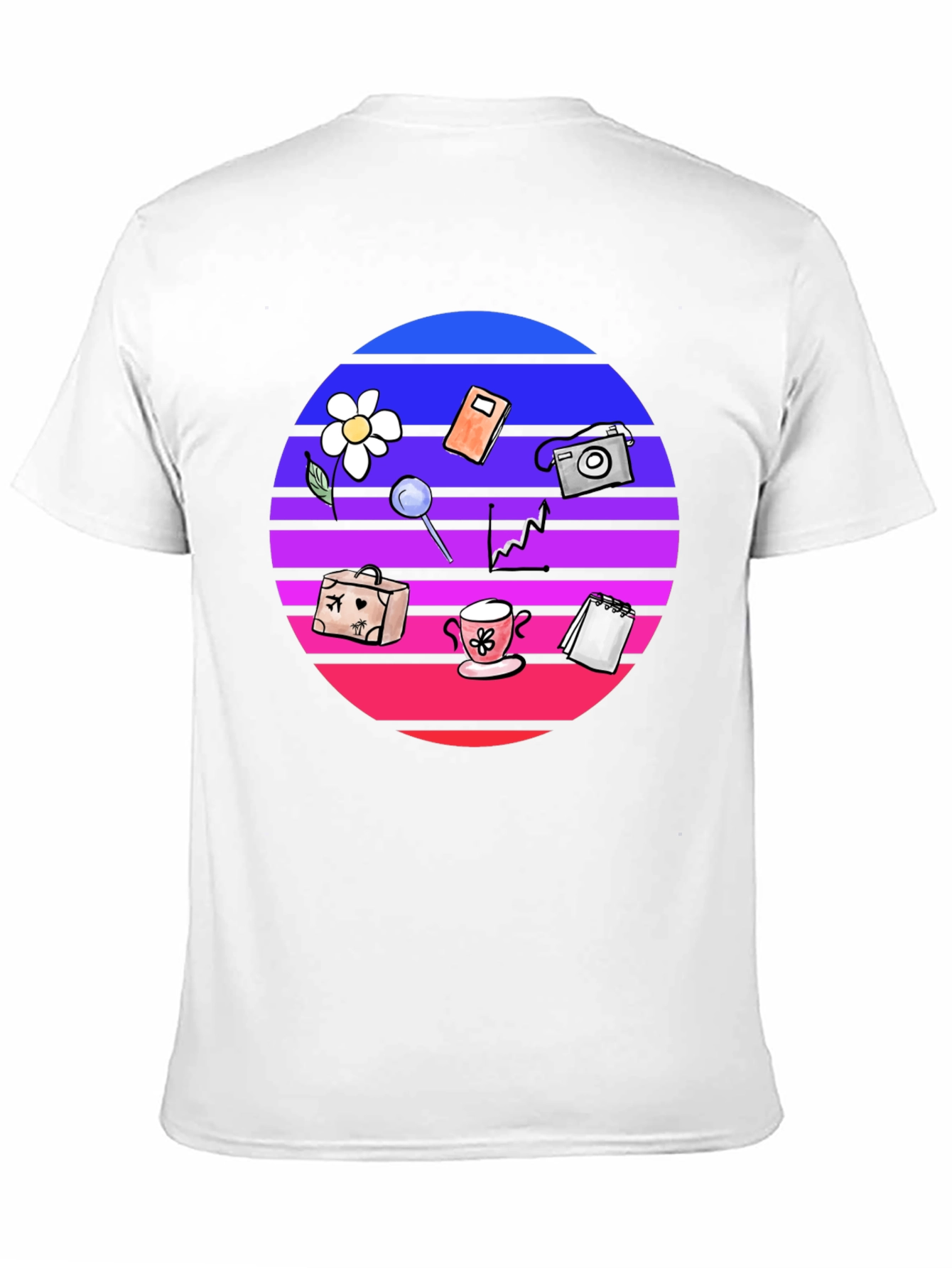 Black Retro Vibe Graphic Tee view 11