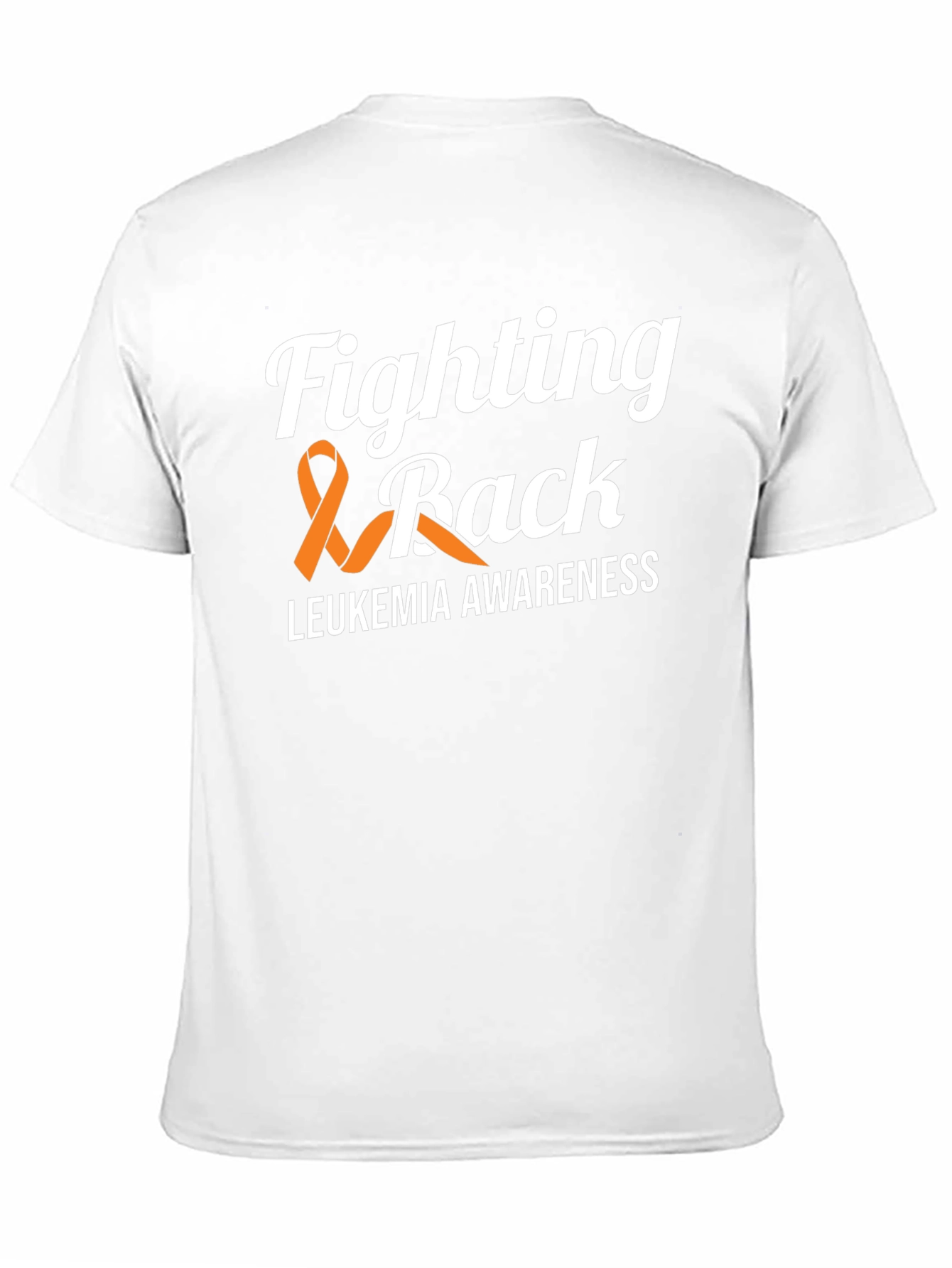 Black Leukemia Awareness T-Shirt - Fighting Back view 11