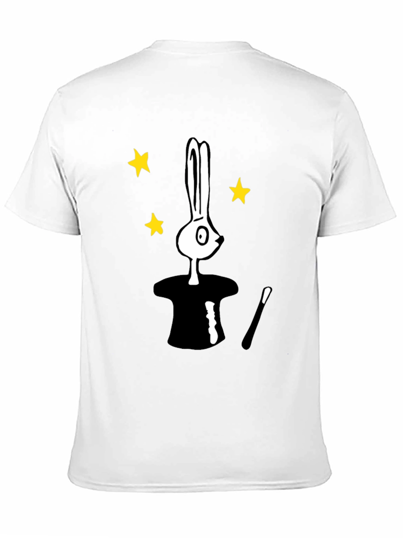 Black Magician Bunny T-Shirt - Black Tee view 11