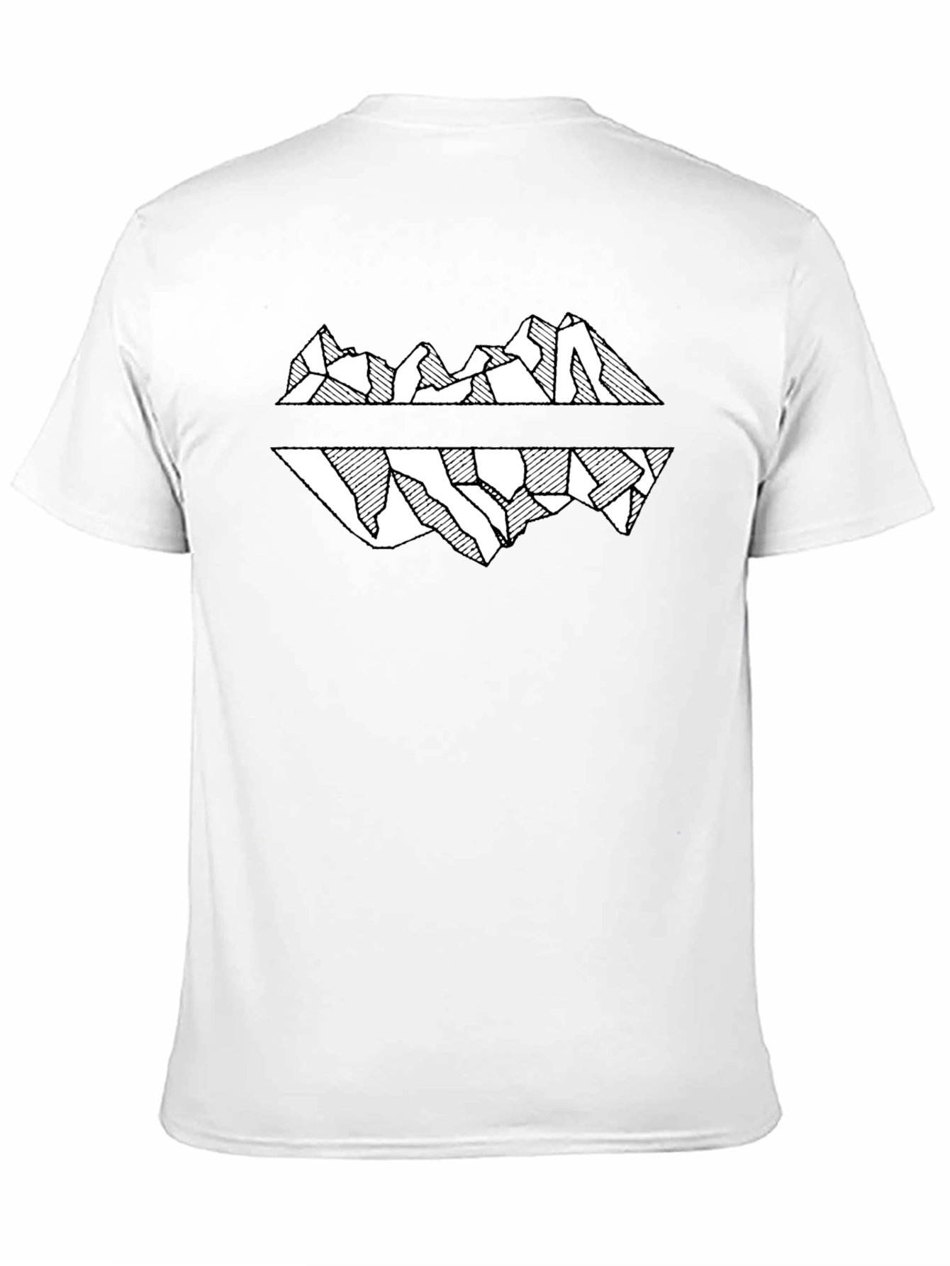 Black Mountain Reflection Graphic Tee - Black view 11