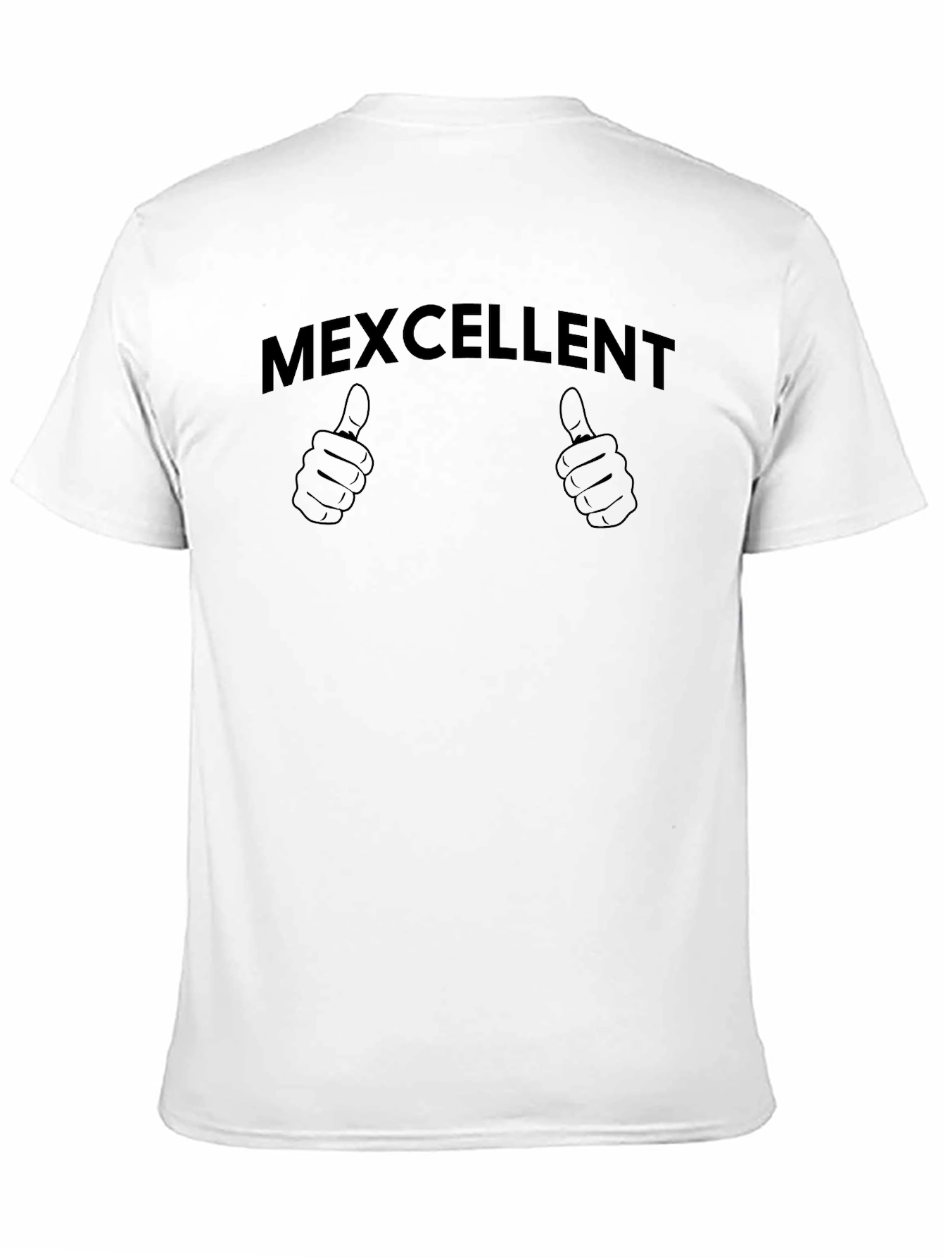 Black Mexcellent Graphic T-Shirt - Black Casual Tee view 11