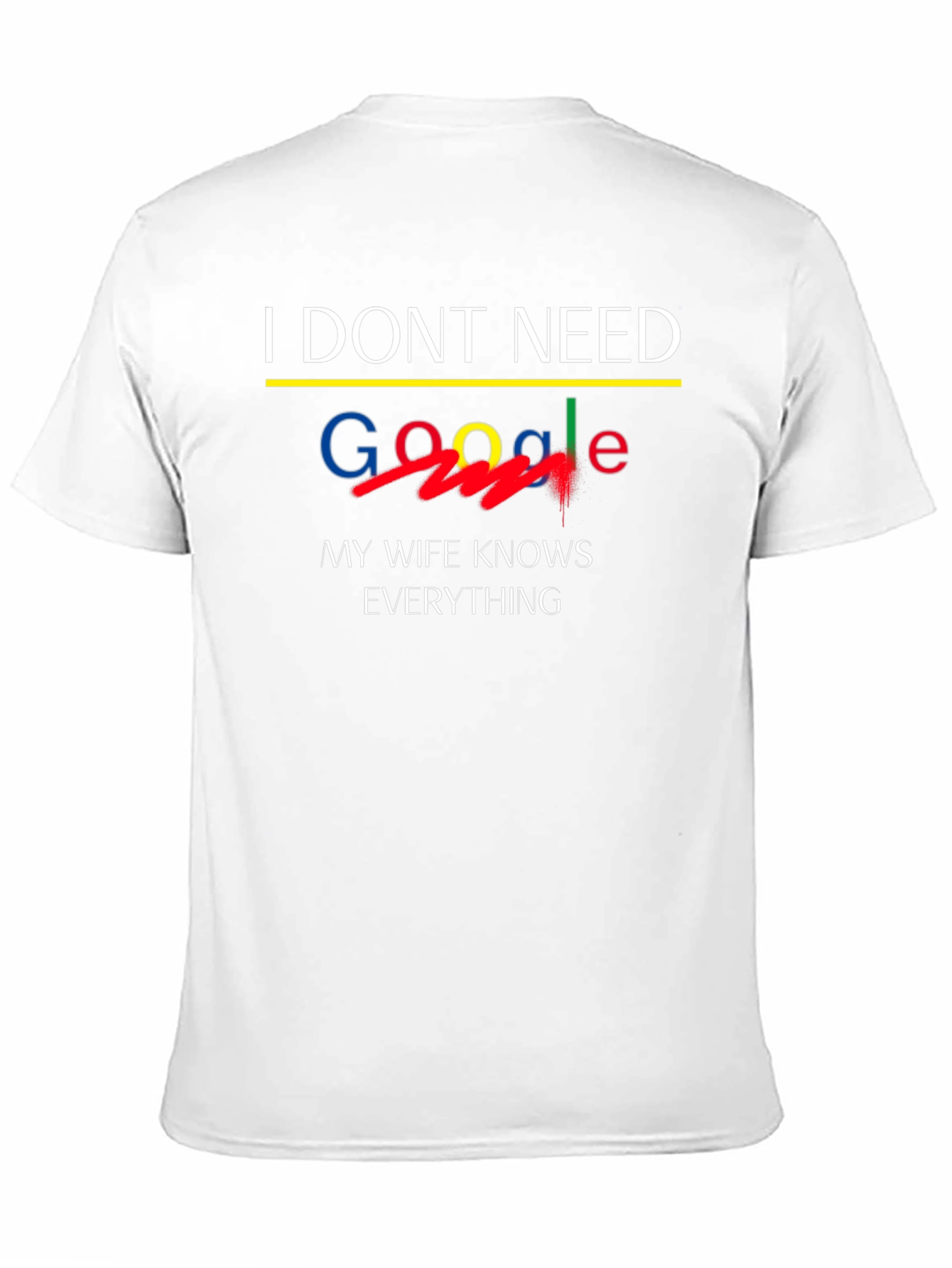 Black Funny Wife Knows Everything T-Shirt view 11