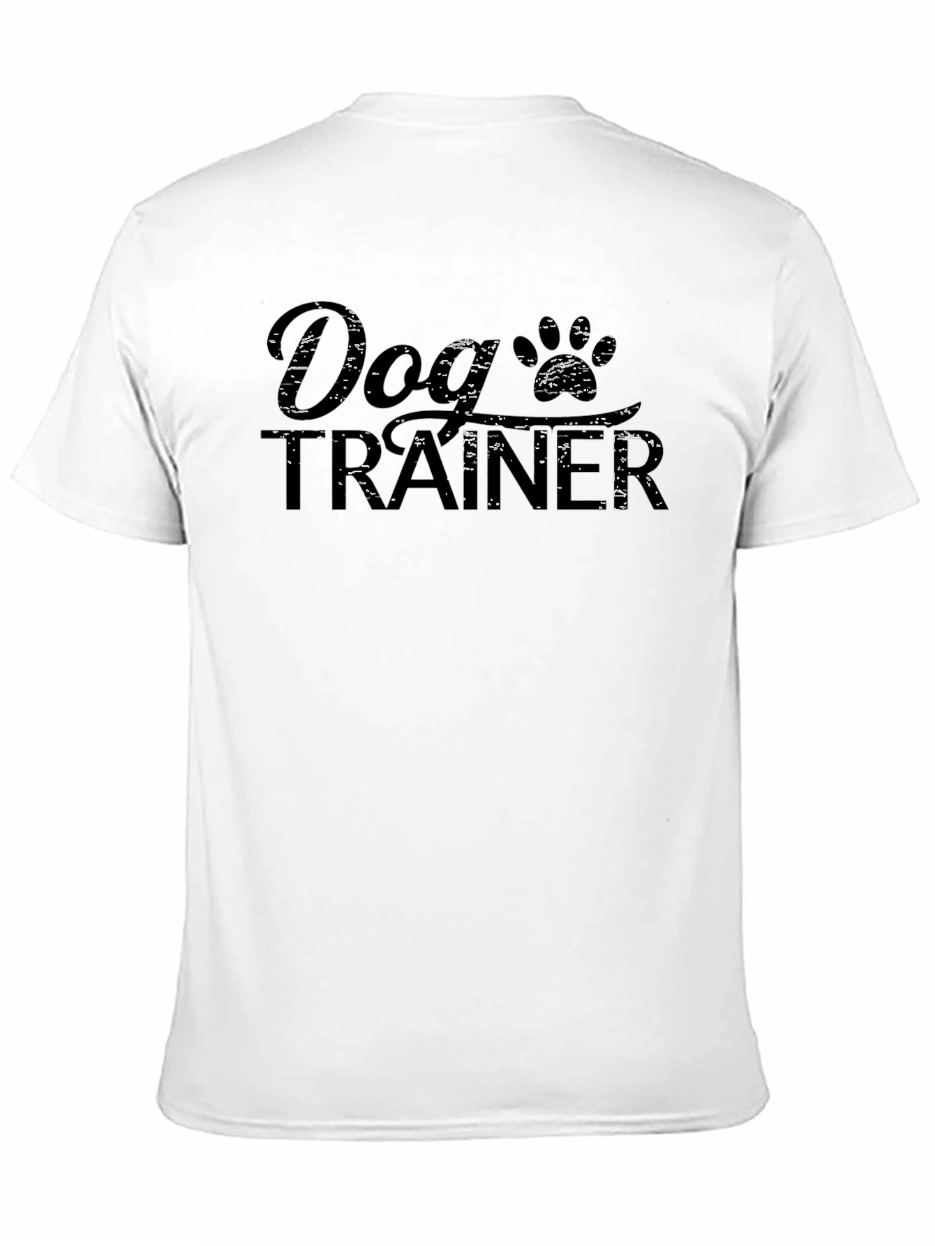 Black Dog Trainer Black Graphic T-Shirt view 11