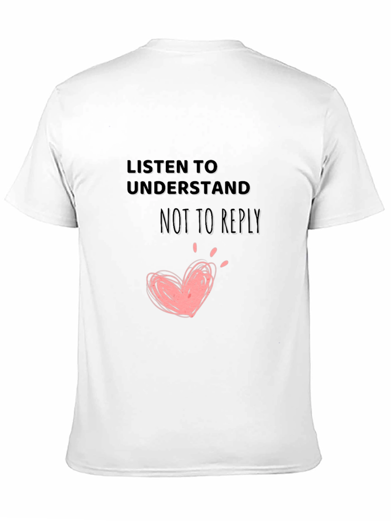 Black Listen To Understand Graphic T-Shirt view 11