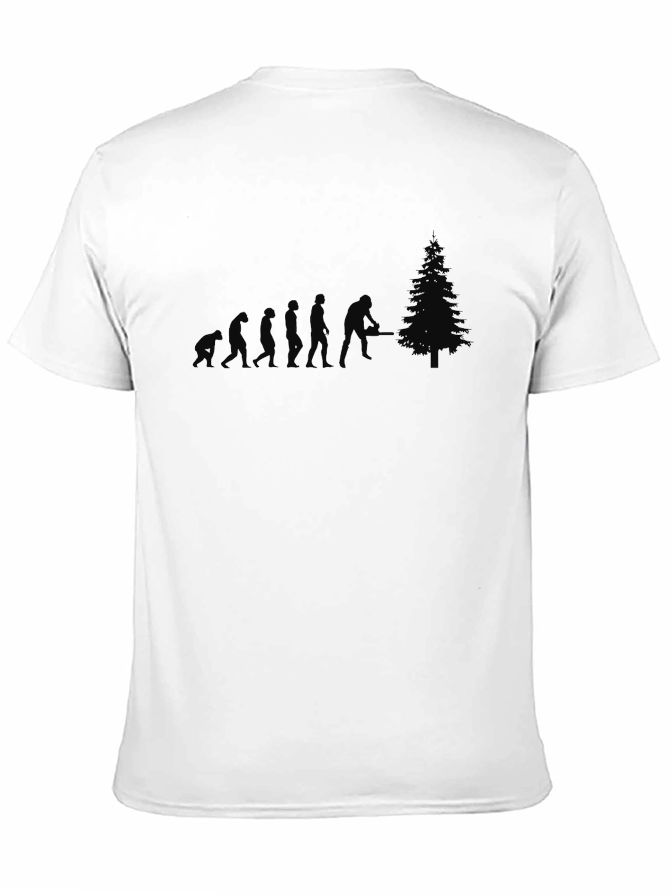 Black Evolution Lumberjack Black T-Shirt view 11