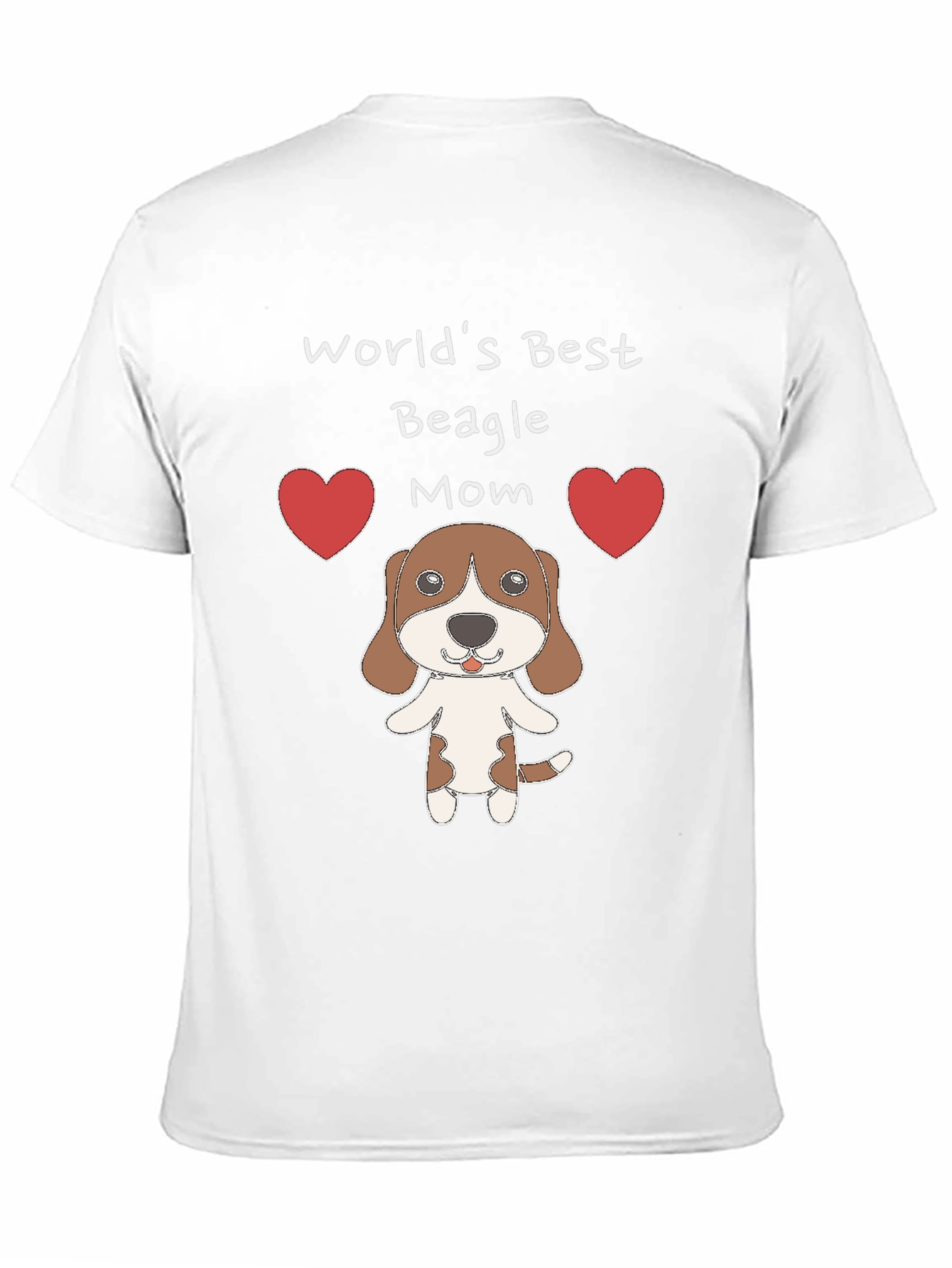 World's Best Beagle Mom T-Shirt - 11