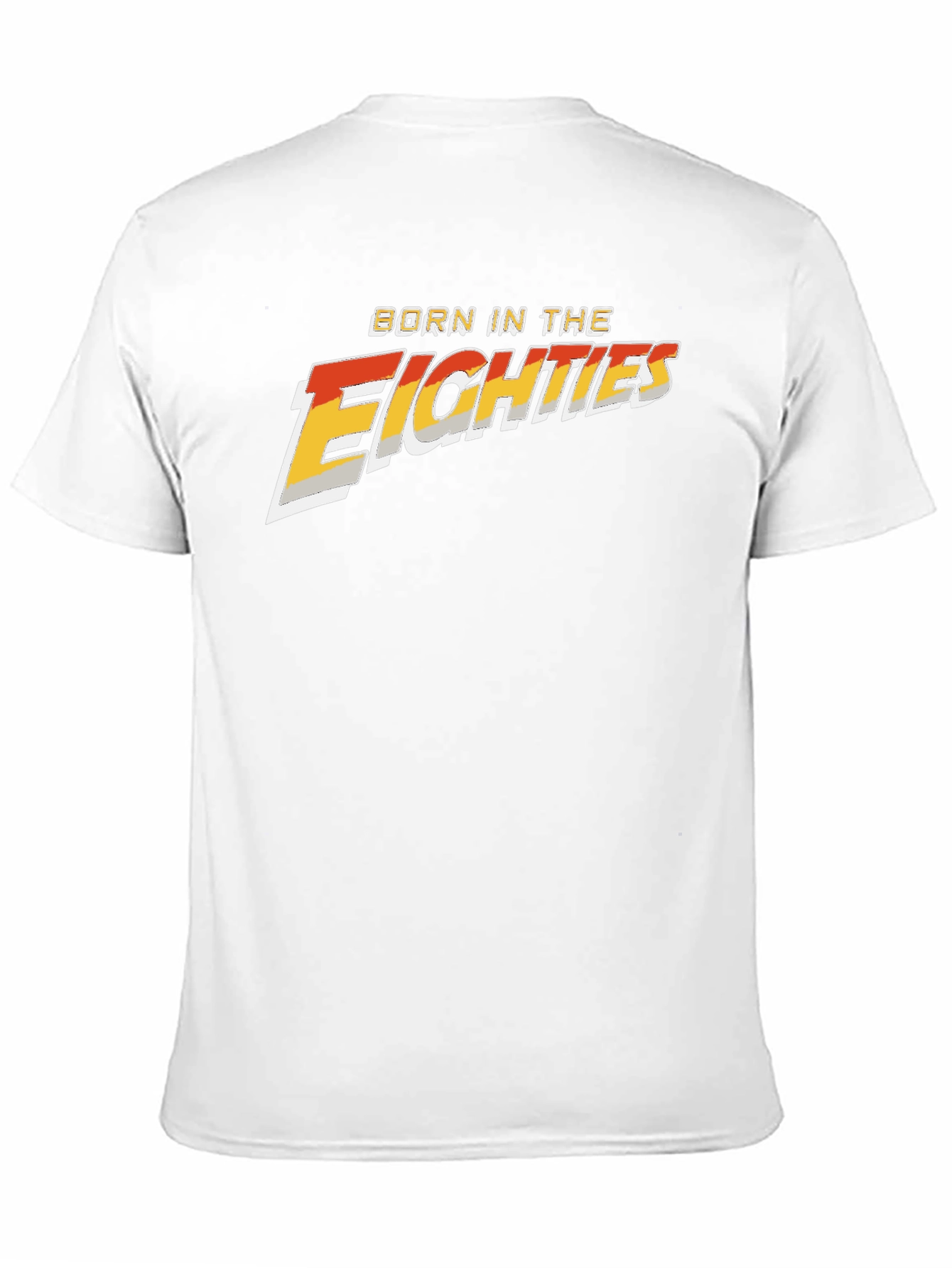 Black Born in the Eighties Black Graphic Tee view 11