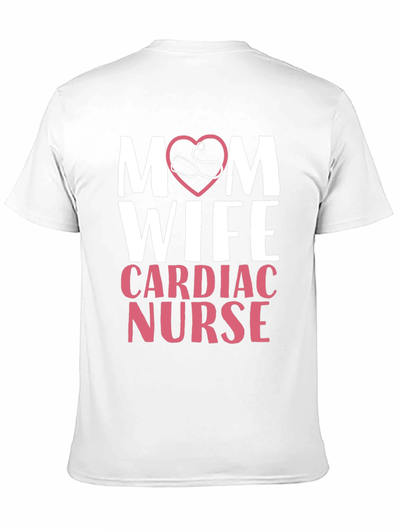 Black Mom Wife Cardiac Nurse T-Shirt view 11