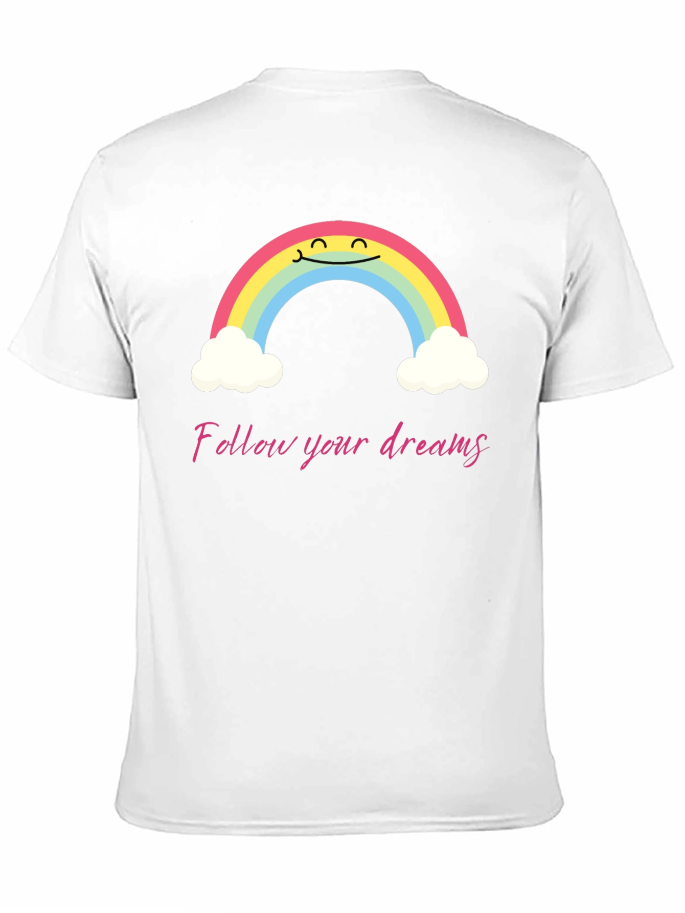 Black Rainbow Dreams Graphic Tee - Follow Your Dreams view 11