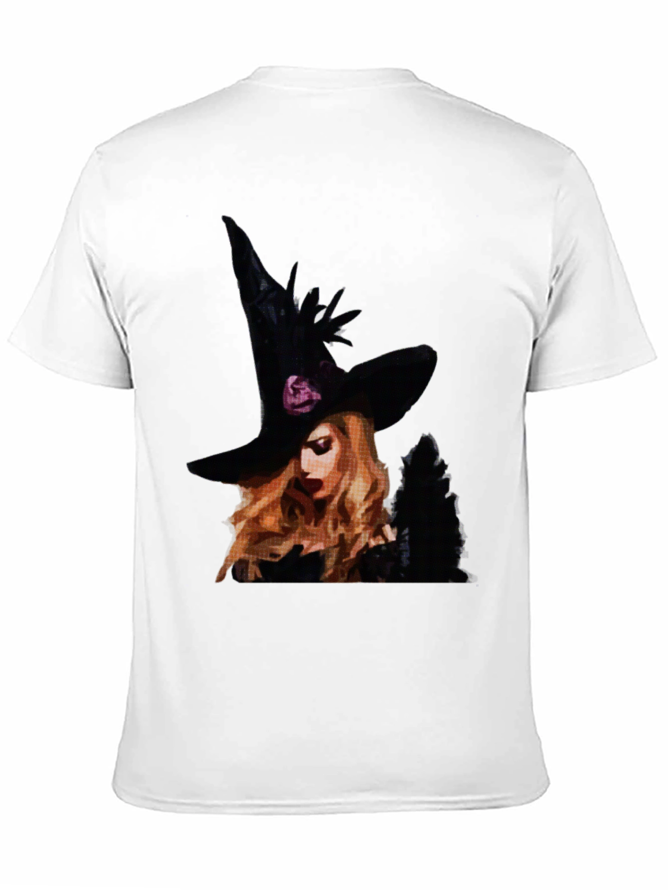 Black Witch Graphic Tee - Halloween Shirt view 11