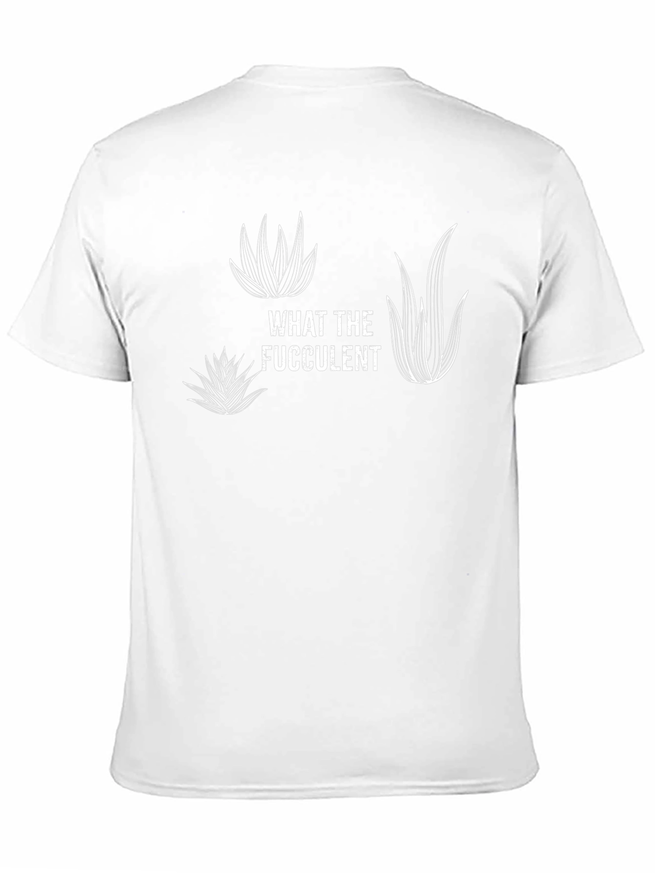 Black What The Fucculent Graphic T-Shirt - Black view 11