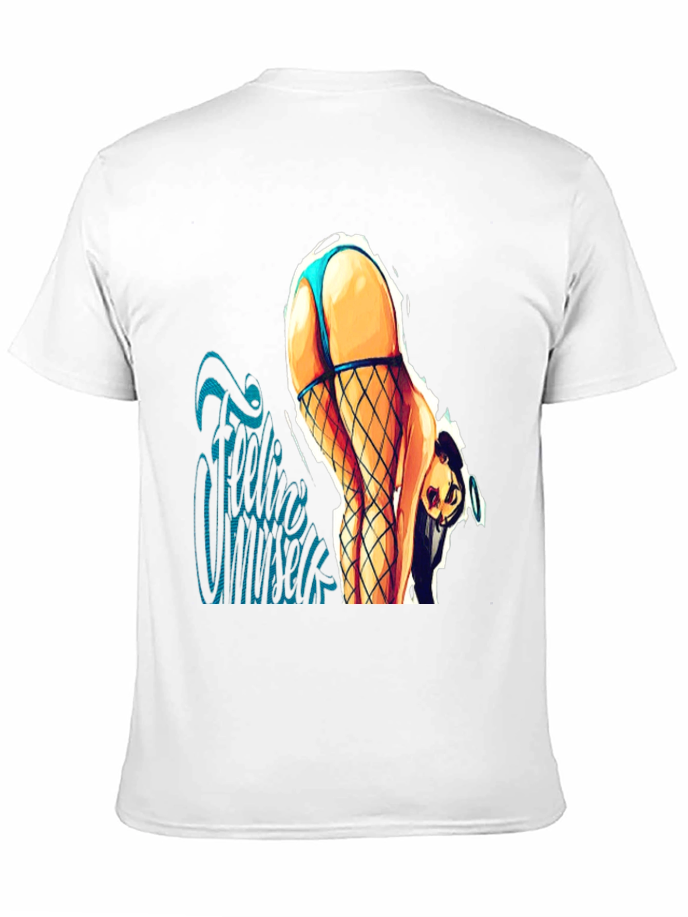 Black Feelin' Myself Graphic Tee - Black view 11