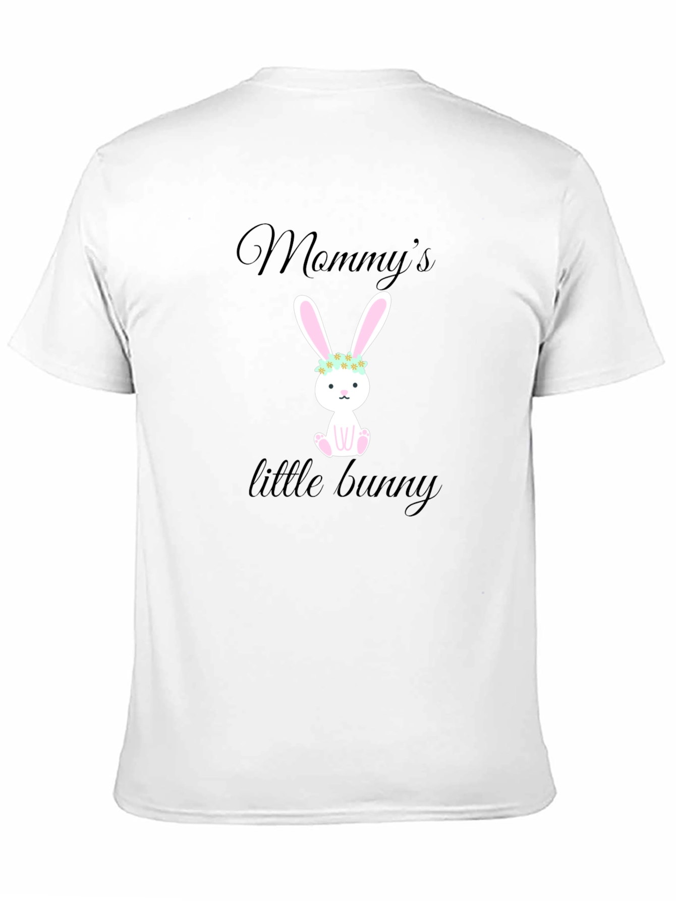 Black Mommy's Little Bunny T-Shirt view 11