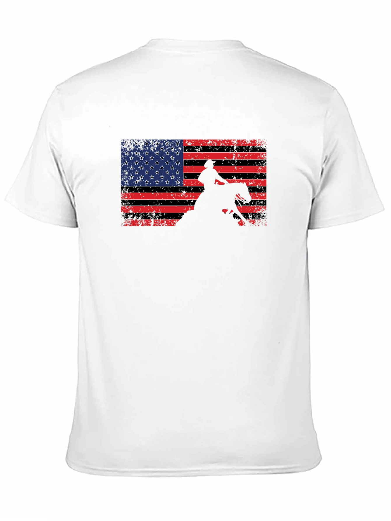 American Flag Rodeo T-Shirt - 11