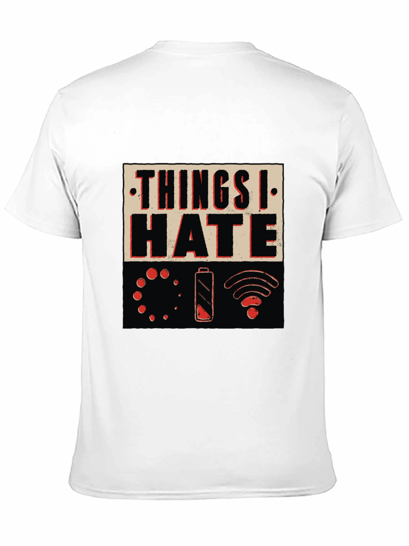 Black Things I Hate T-Shirt - Humorous Graphic Tee view 11