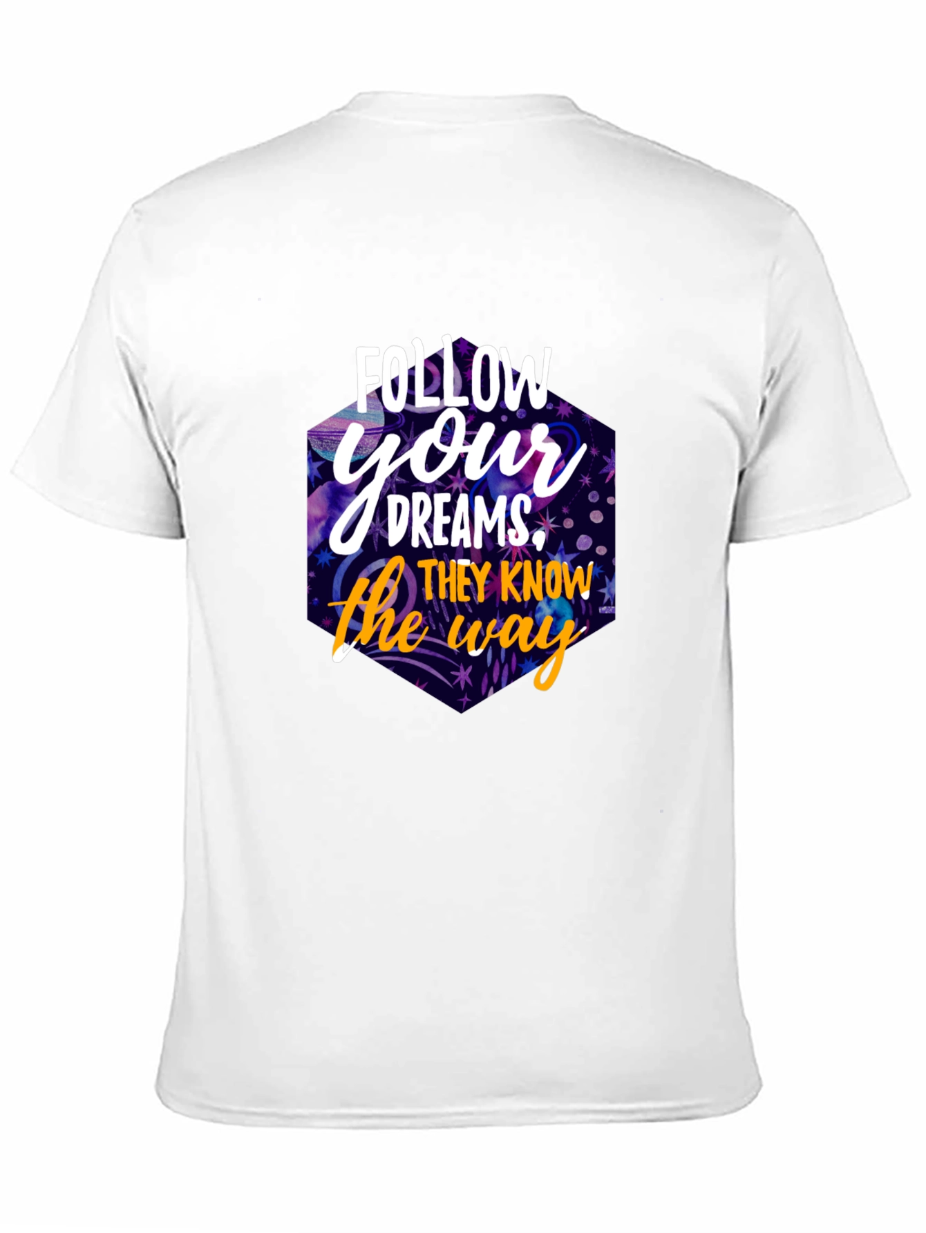 Black Follow Your Dreams Graphic T-Shirt view 11